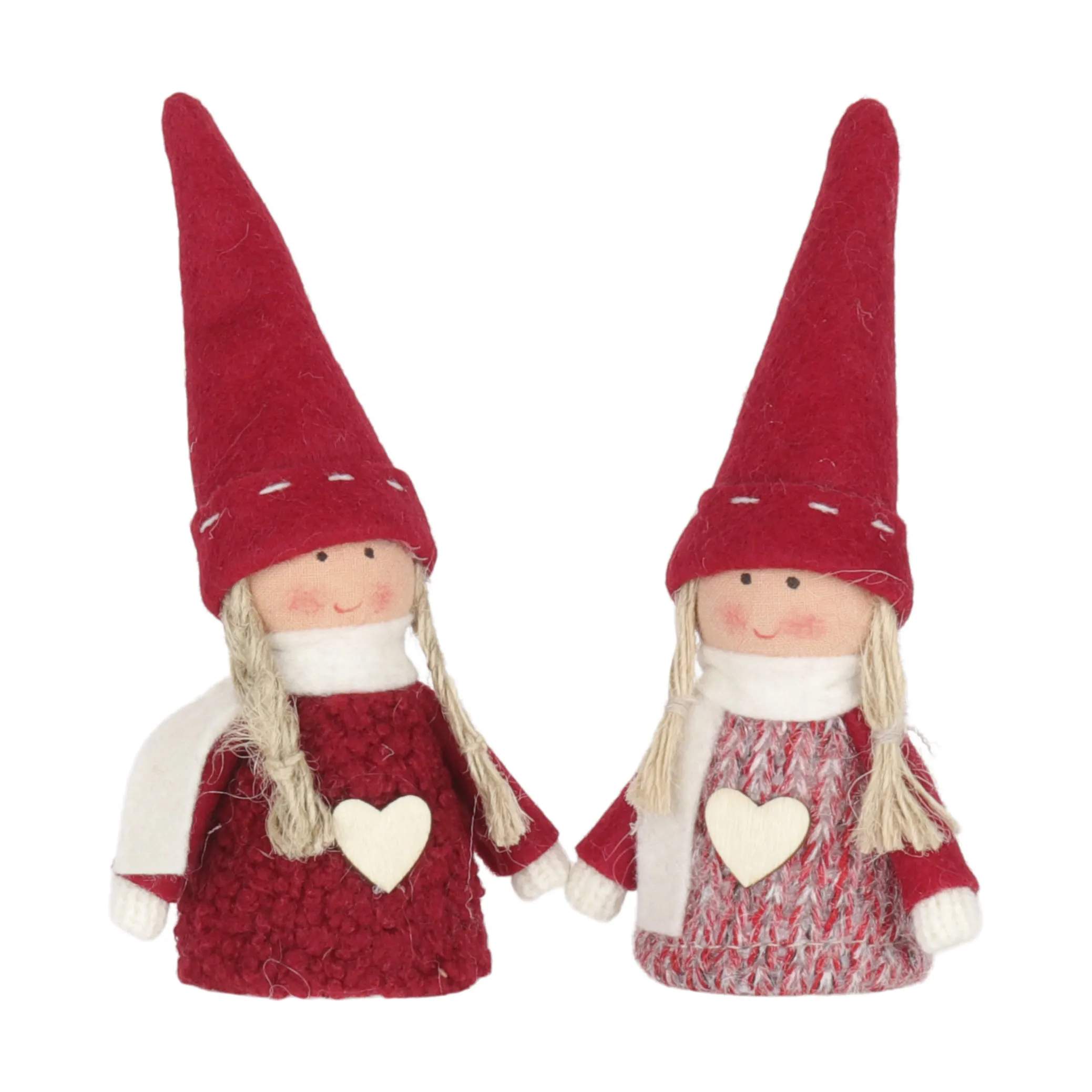 Casa Christmas Nisser Nissepige i 7 cm, 2