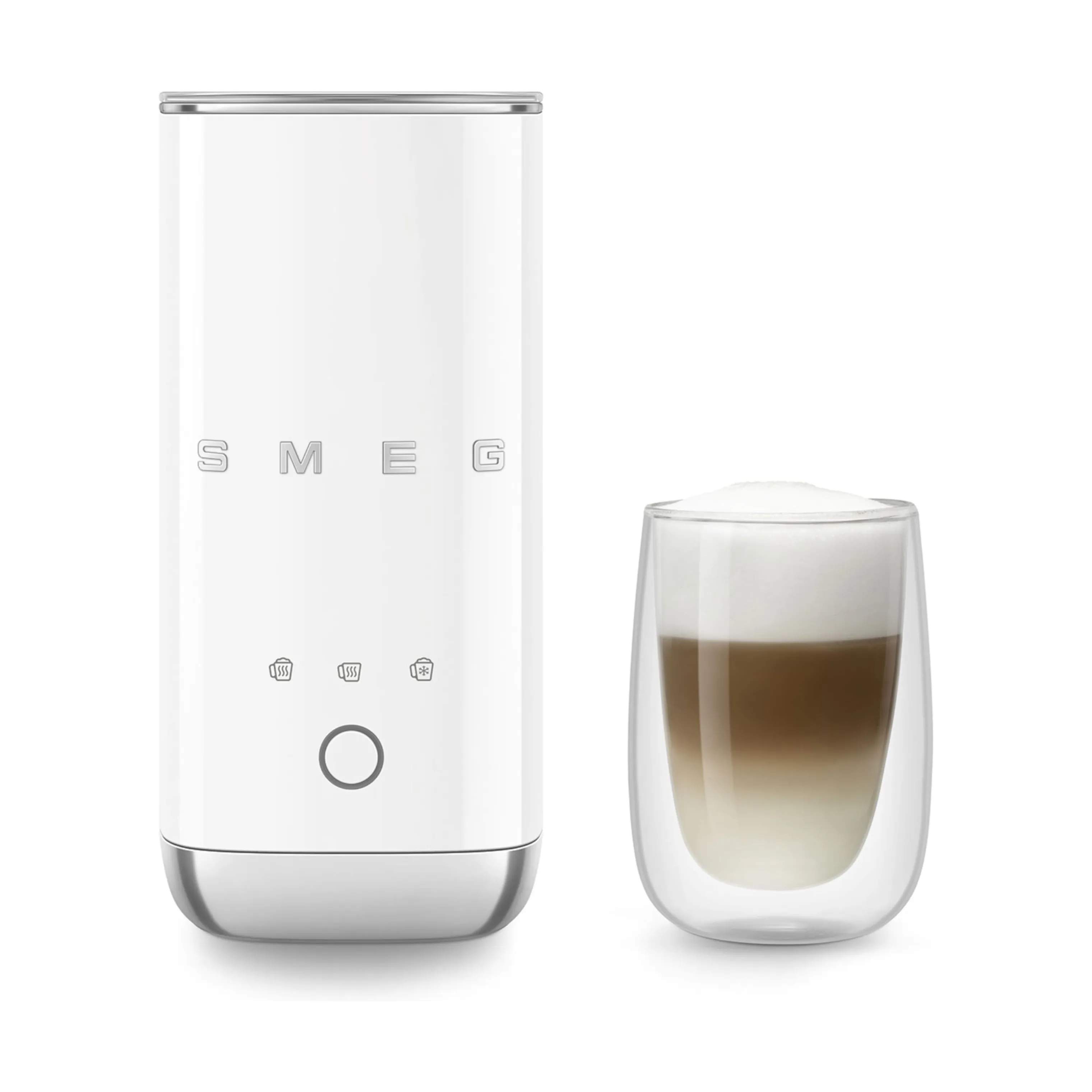 Smeg Mælkeskummere 50's style Mini-Mælkeskummer i Hvid, 180 ml, 2