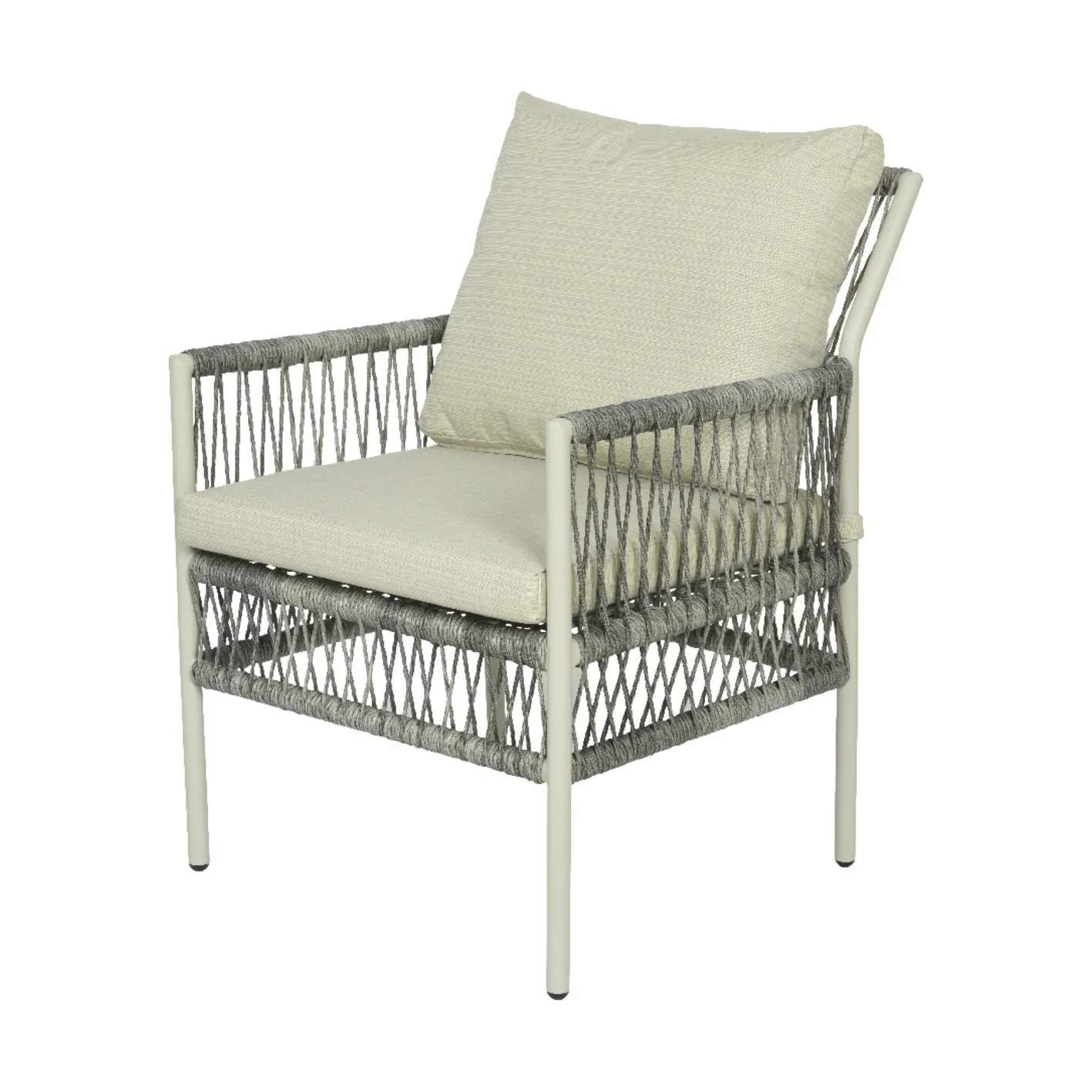 Tivoli Wicker Havestol m. stol, beige, large