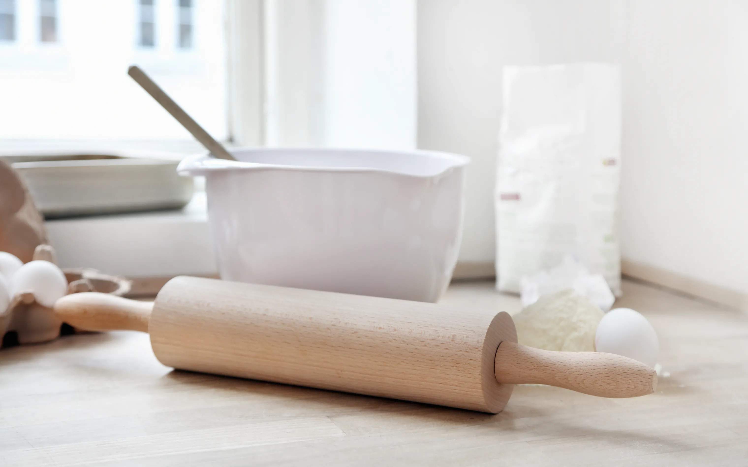 Cook & Baker Kageruller Kagerulle i Træ, 2