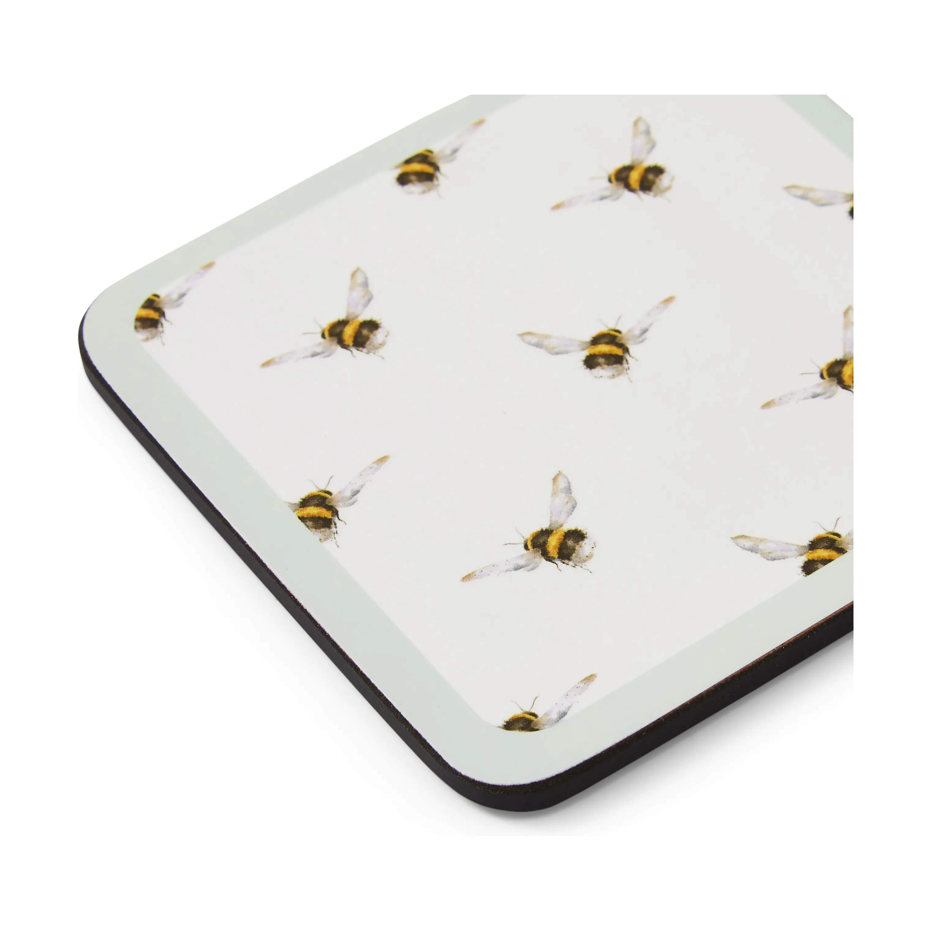 Pimpernel Glasbrikker og coasters Wrendale Glasbrikker - 6 stk. i Multifarvet, 2