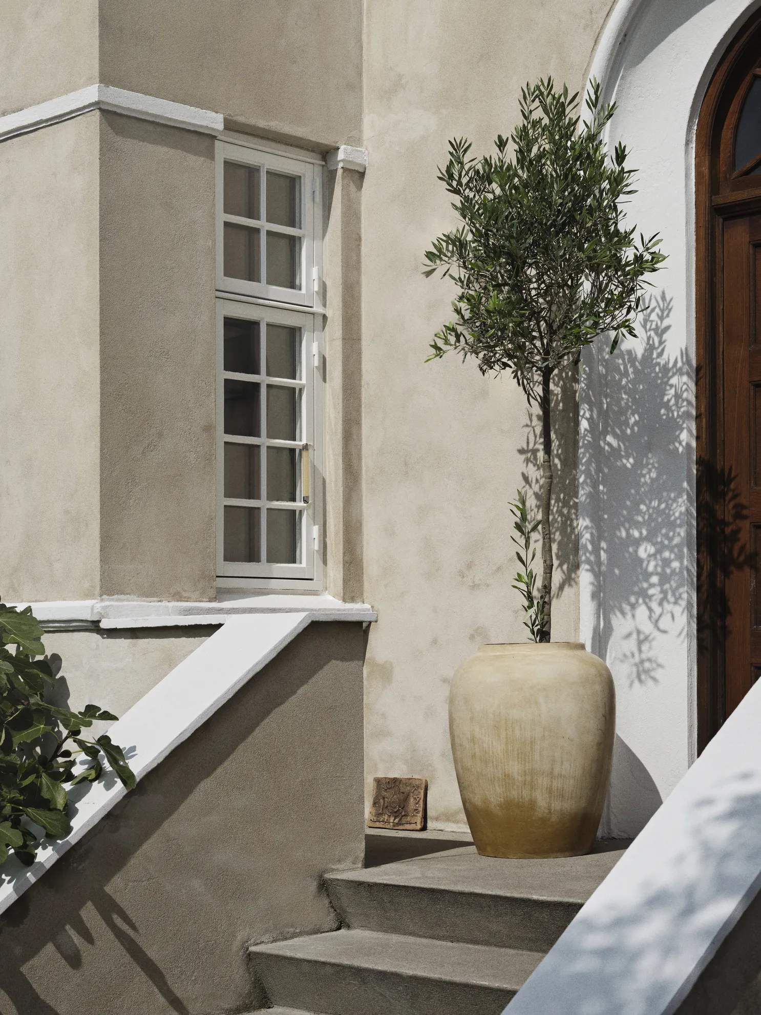 Broste Copenhagen Vaser Ray Gulvvase i Beige, 2