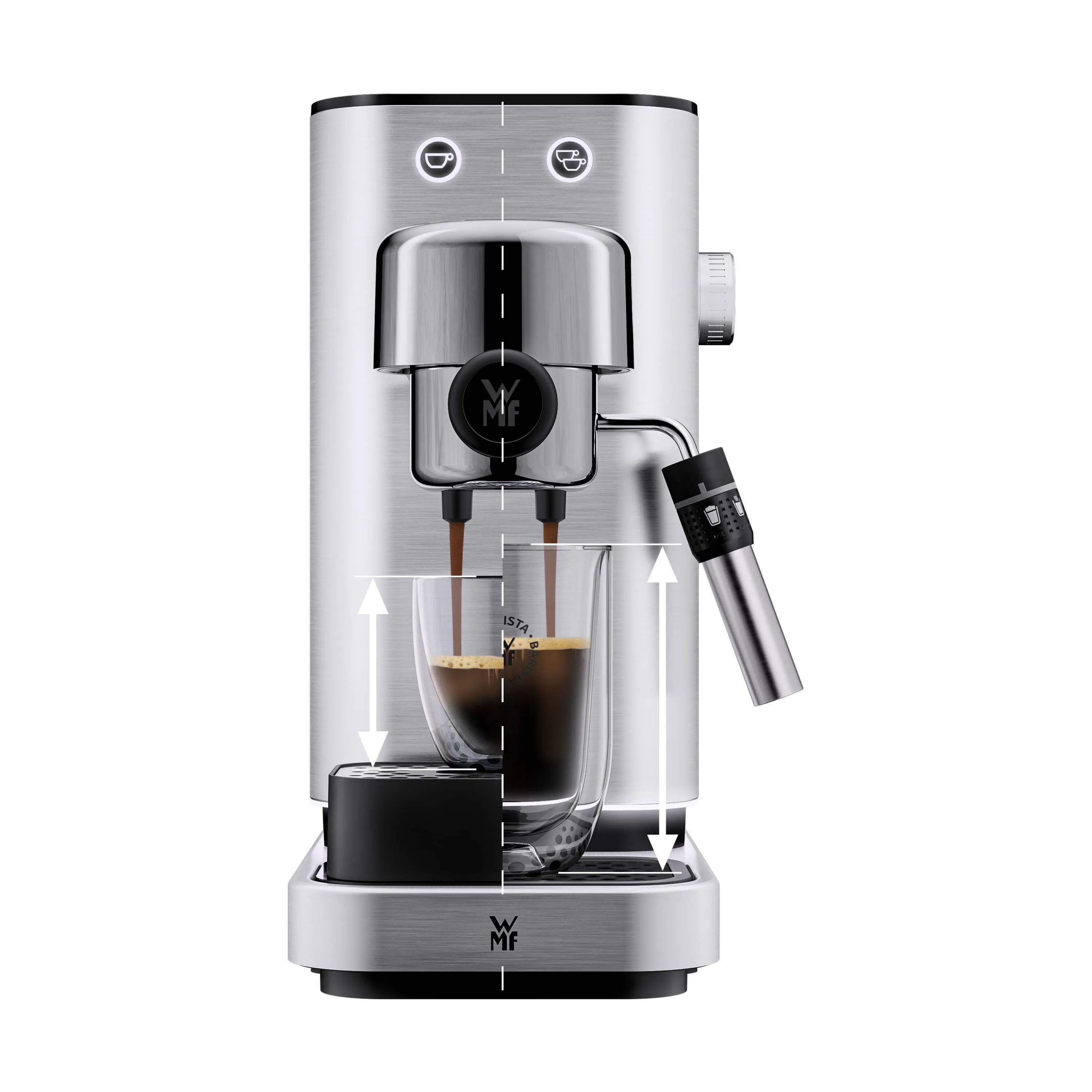 WMF Espressomaskiner Lumero Espressomaskine i Sølvfarvet, 11