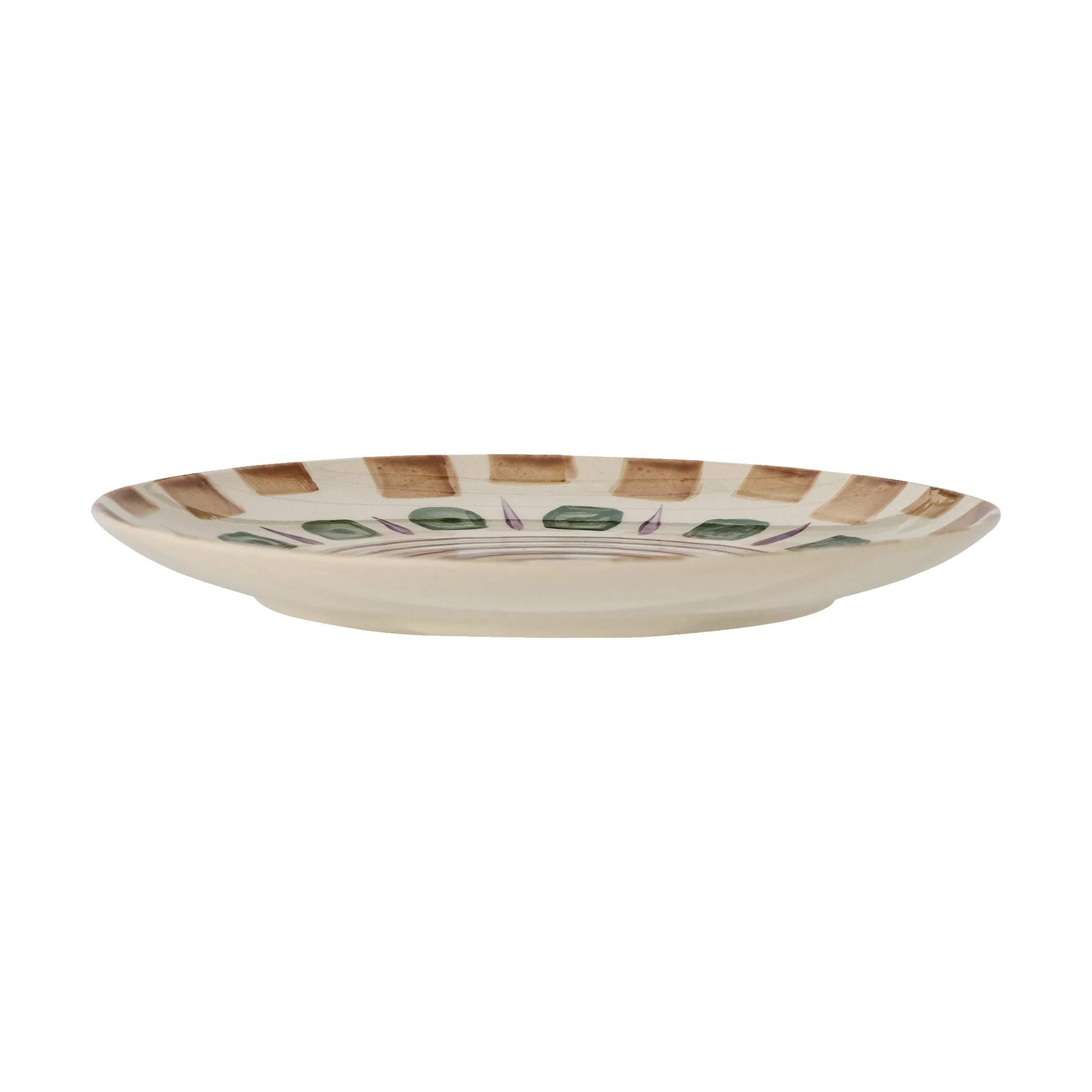 Bloomingville Frokosttallerkener Shama Tallerken i Grøn, 20,5 cm, 3