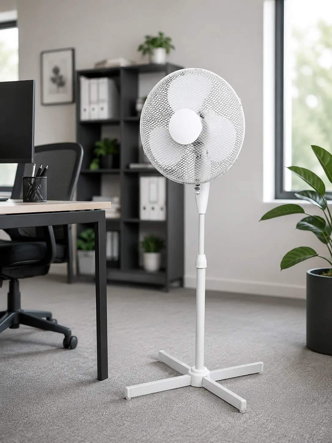 ITO Ventilatorer Gulvventilator i Hvid, 2