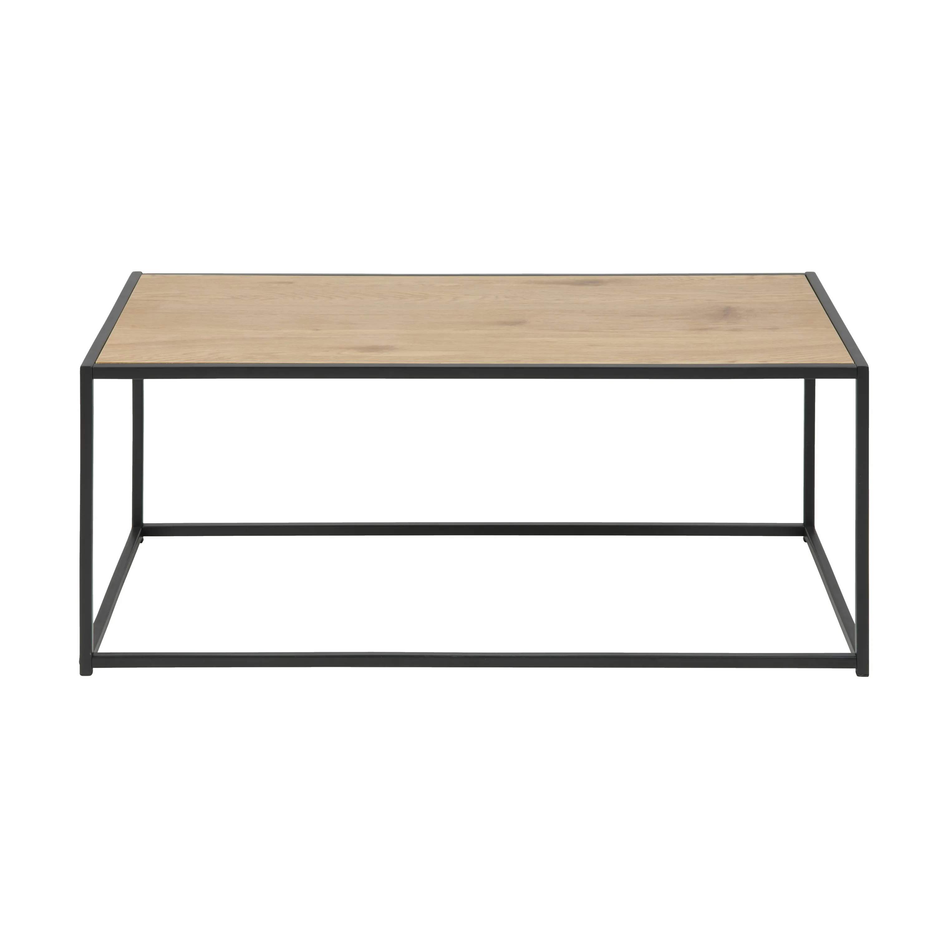 CASA Living Sofaborde Seaford Sofabord i vild eg/mat sort, 4