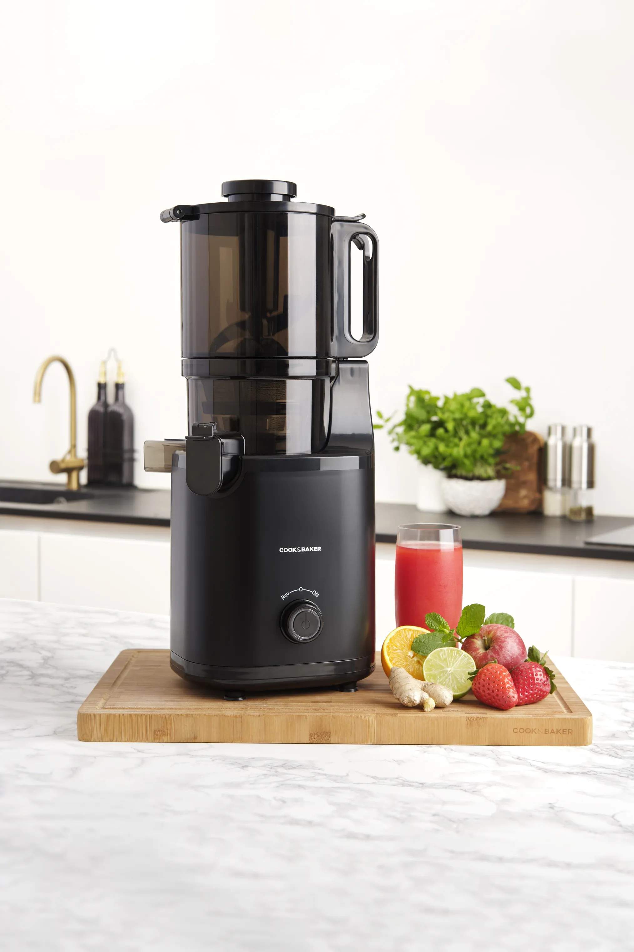 Cook & Baker Slowjuicere Slowjuicer i Sort, 3
