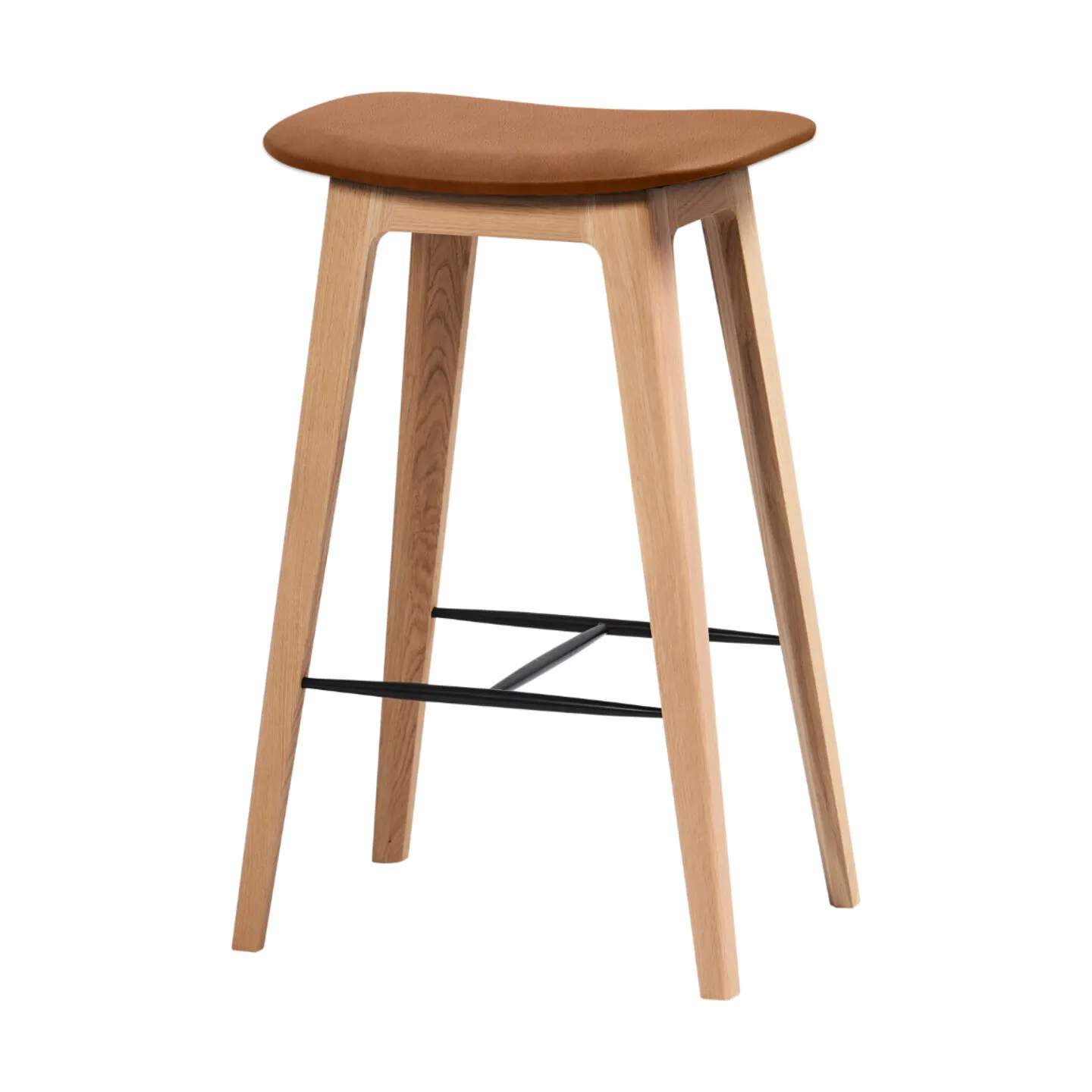 SACKit Barstole Nordic Barstol i Brun, 68,5 cm, 1