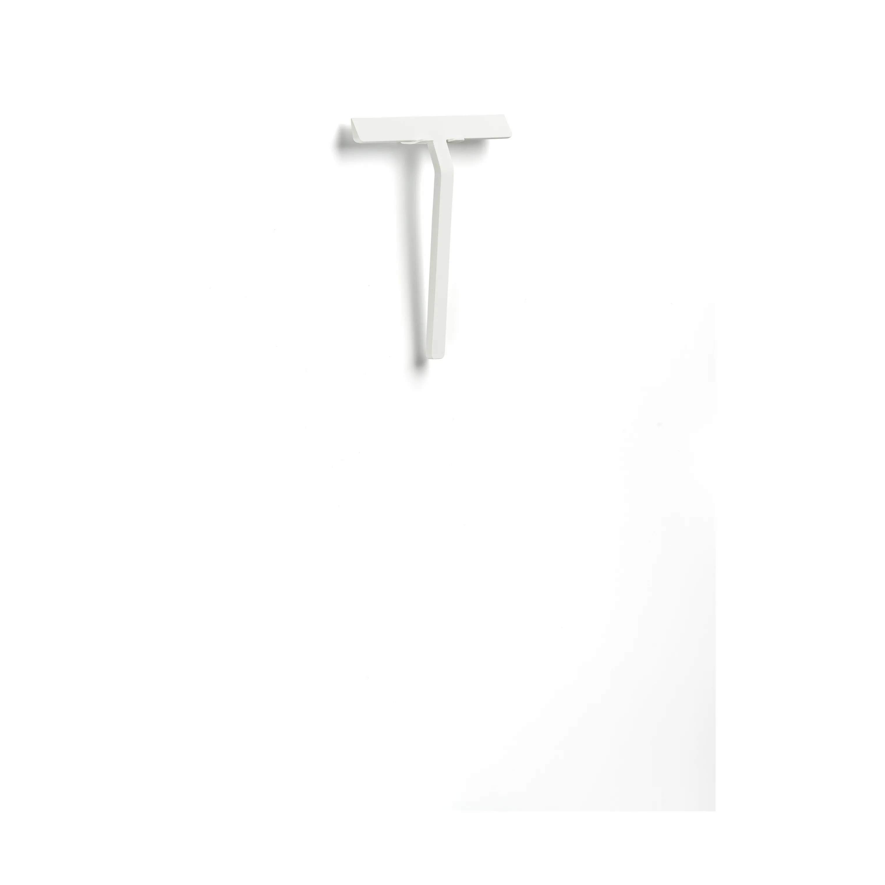 Zone Tilbehør til bad Rim Bruseskraber m. holder i Hvid, 23 cm, 2