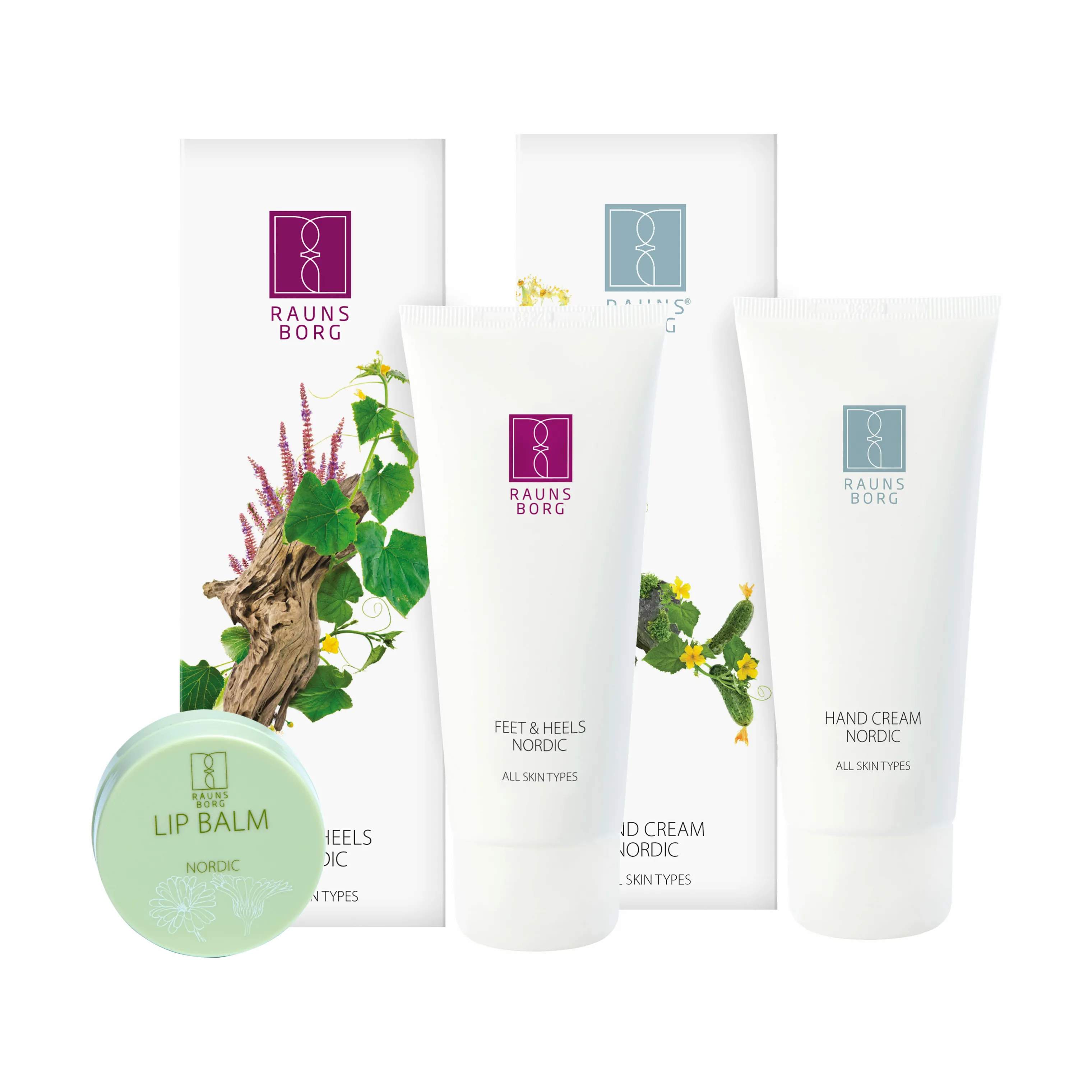 Raunsborg Gaveæsker Nordic Gavesæt i Hvid, 1