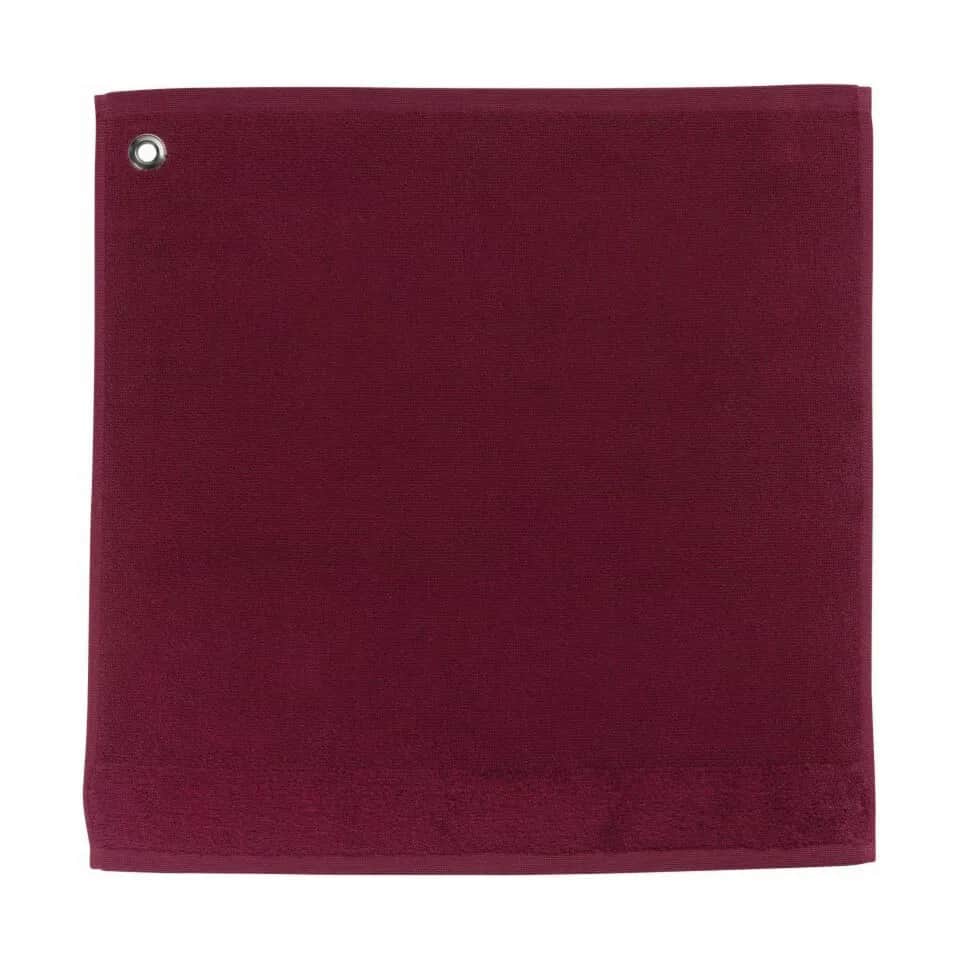 Winkler Håndklæder Curl Gæstehåndklæde i Wine, 1