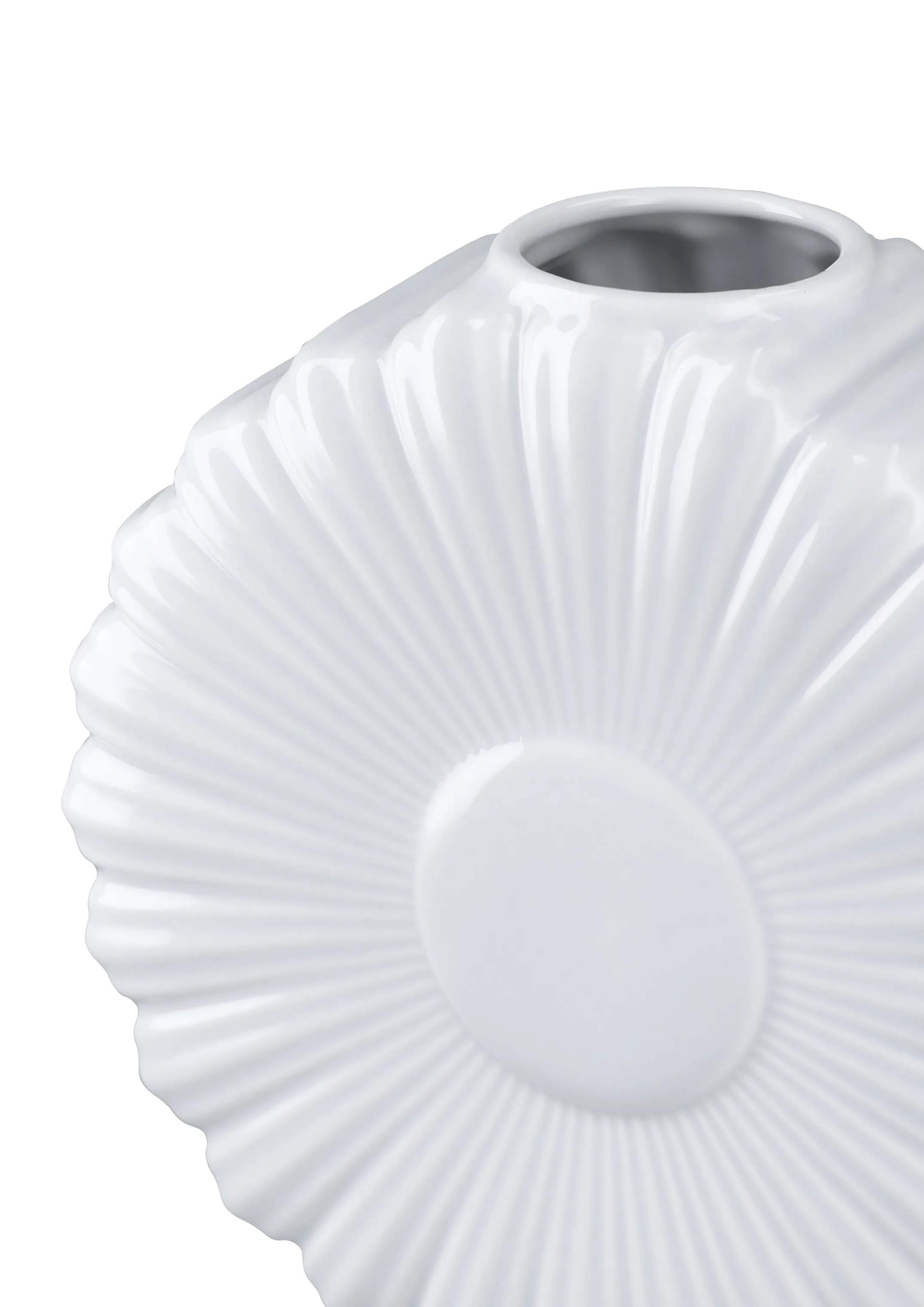 Lyngby Porcelæn Vaser Flower Vase - Marguerit i Hvid, 6