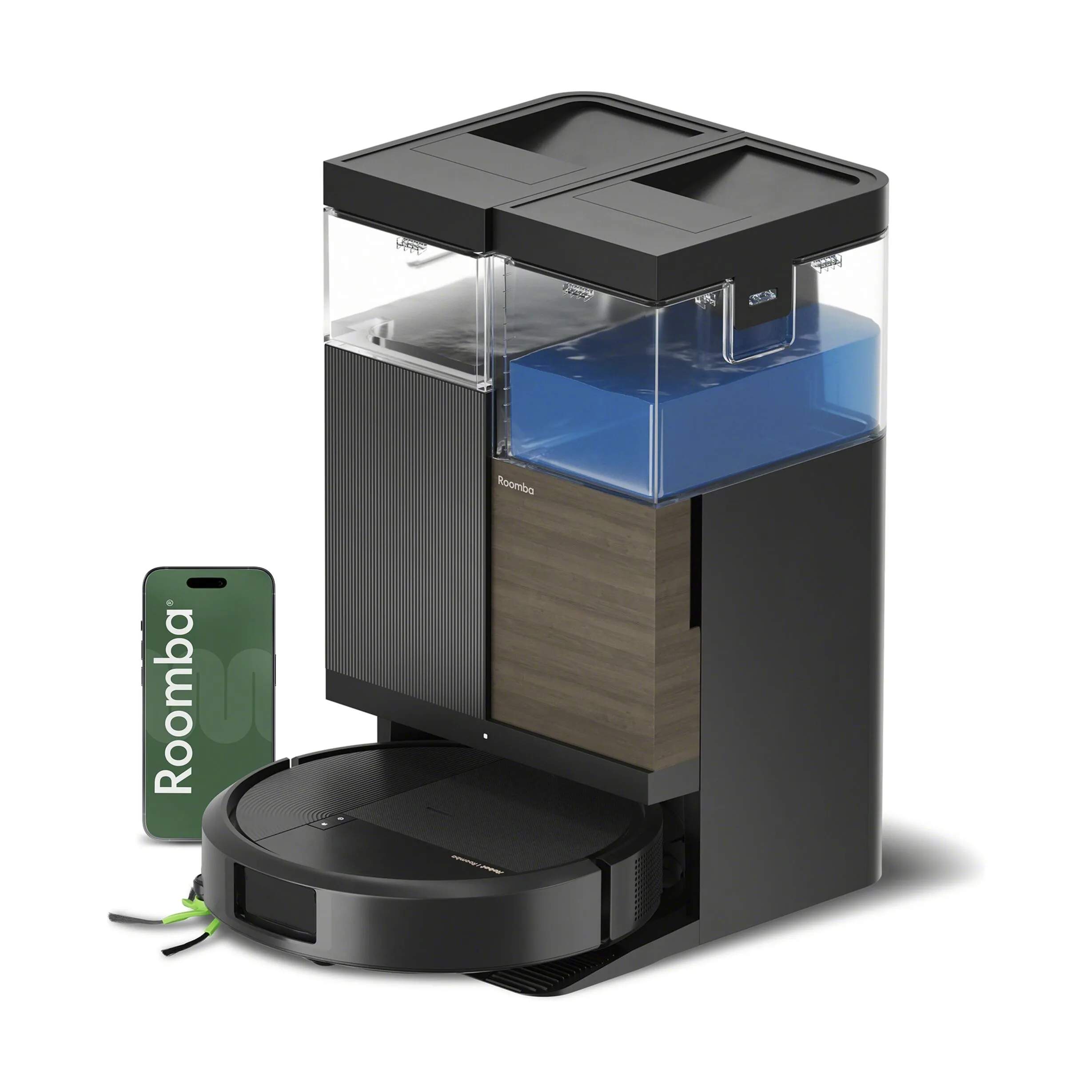 iRobot Robotstøvsugere Roomba Combo Robotstøvsuger 575 i Sort, 1