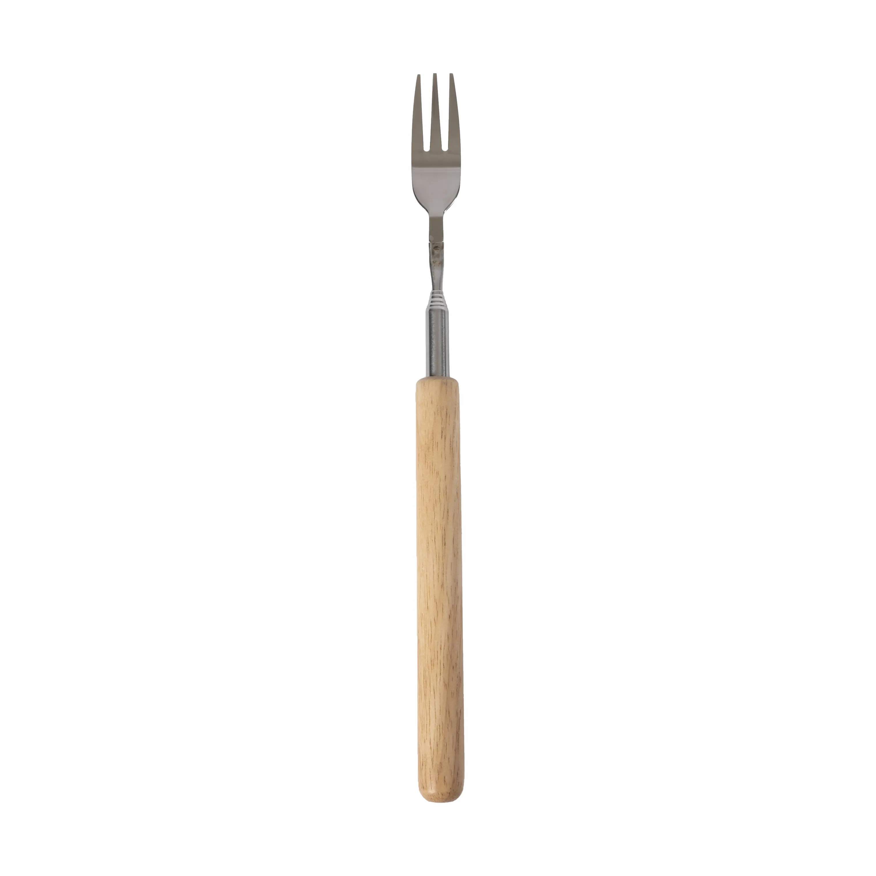 Justerbar Gaffel, sølvfarvet, large