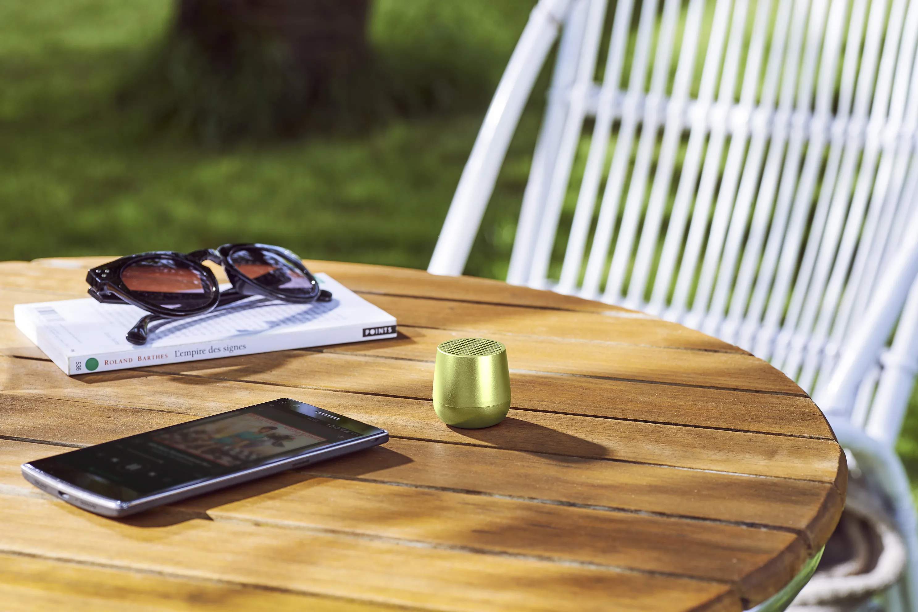 Lexon Højtalere Mino Bluetooth Højtaler i Lime, 3