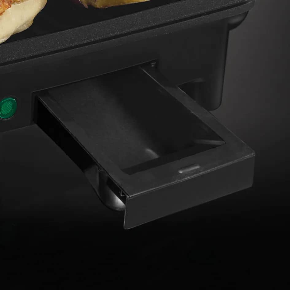 Russell Hobbs Bordgrill CookHome Paninigrill i sølvfarvet, 2