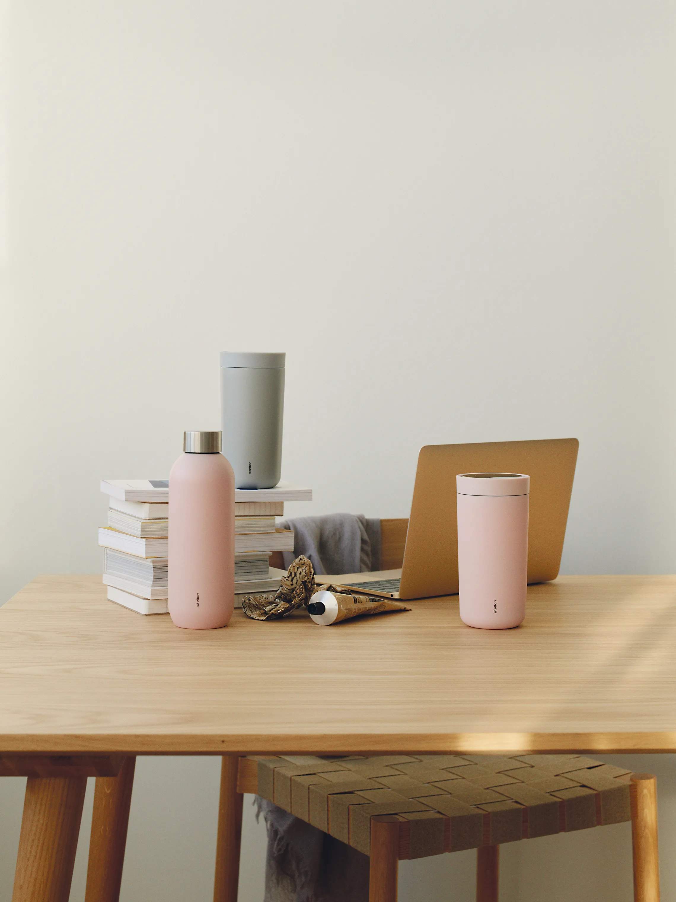 Stelton To go kopper To Go Click Rejsekrus i grå, 20 cl, 2