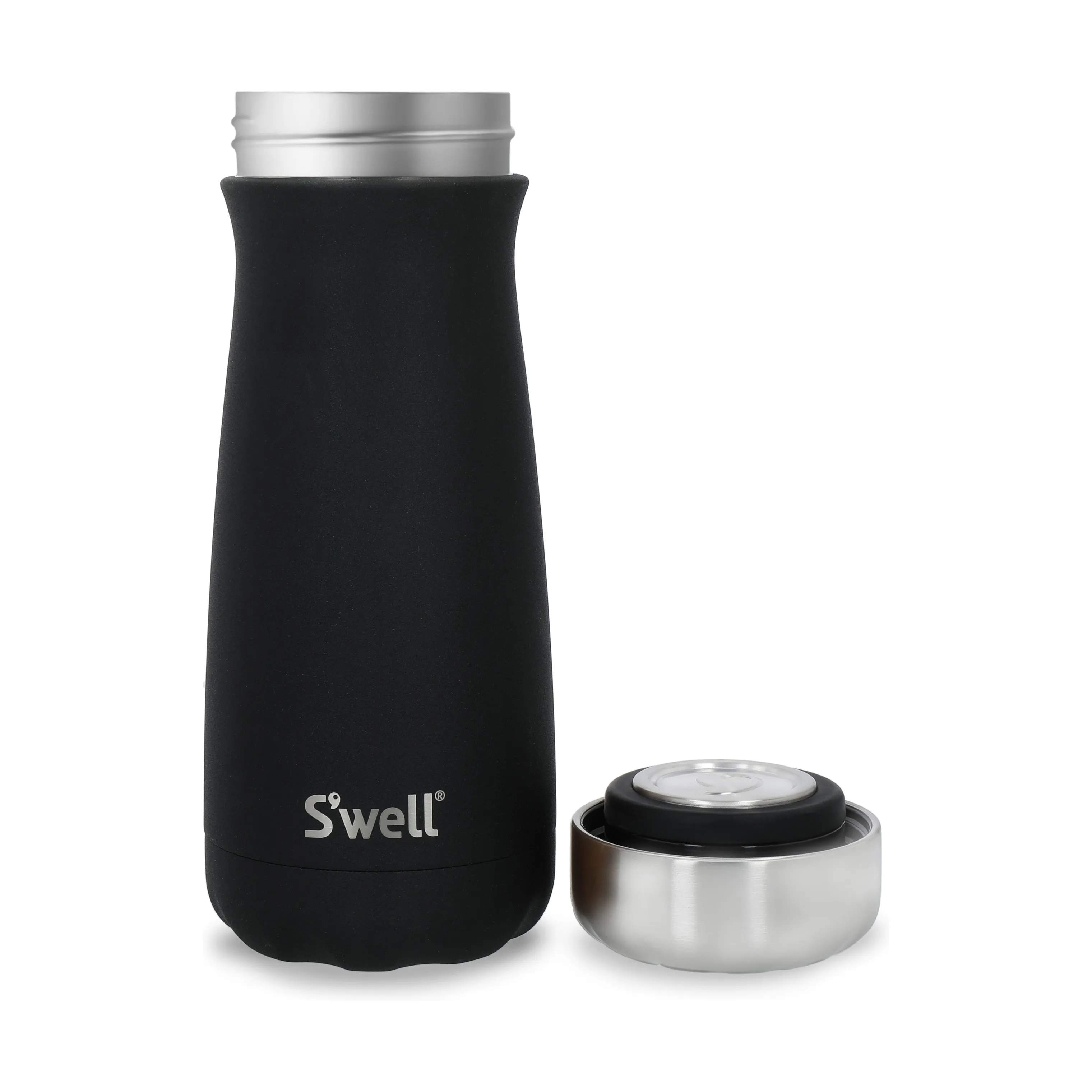 S'well Termoflasker Termoflaske i Black, 470 ml, 2