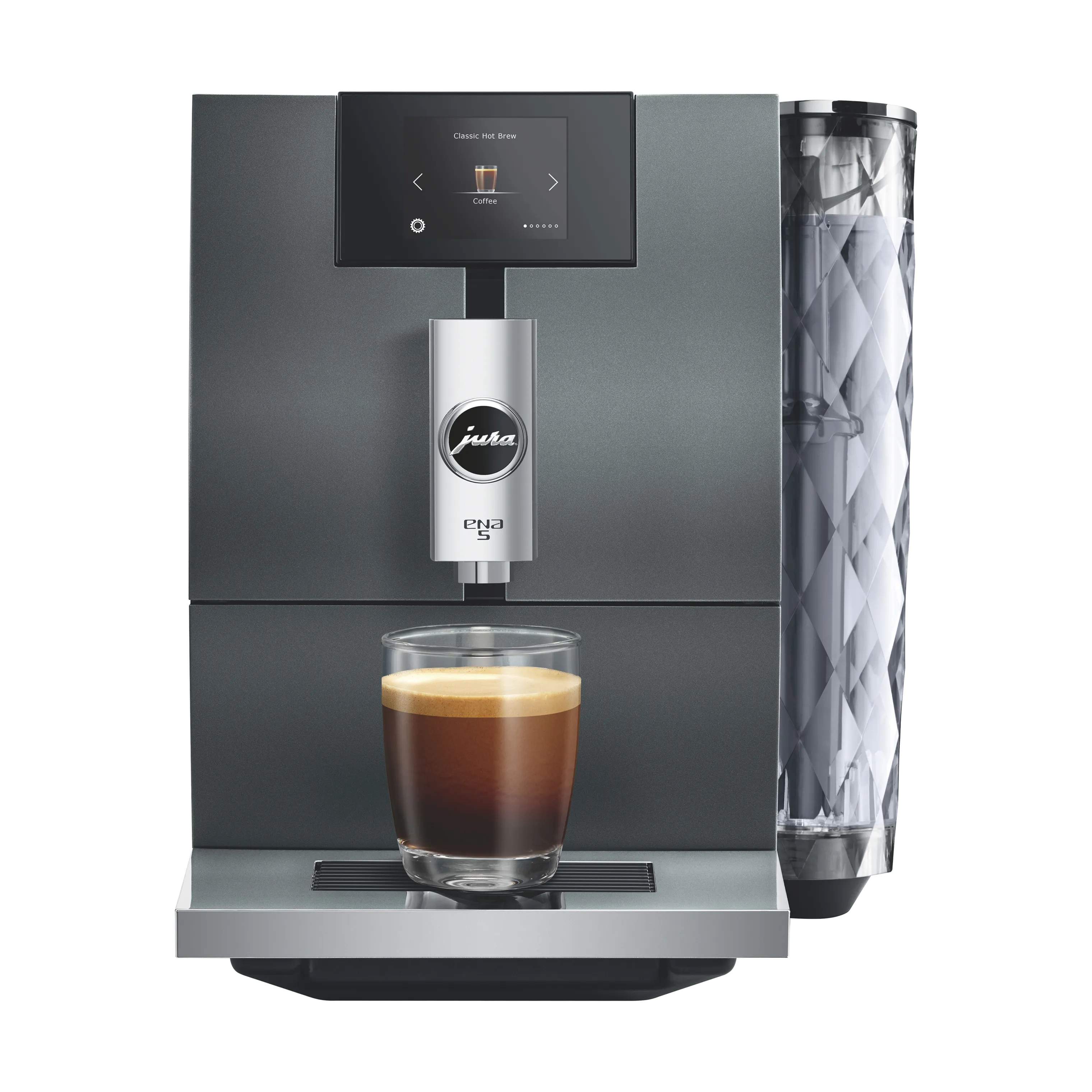 Ena 5 (EA) Espressomaskine, night inox, large