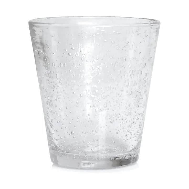 Vandglas, transparent, large