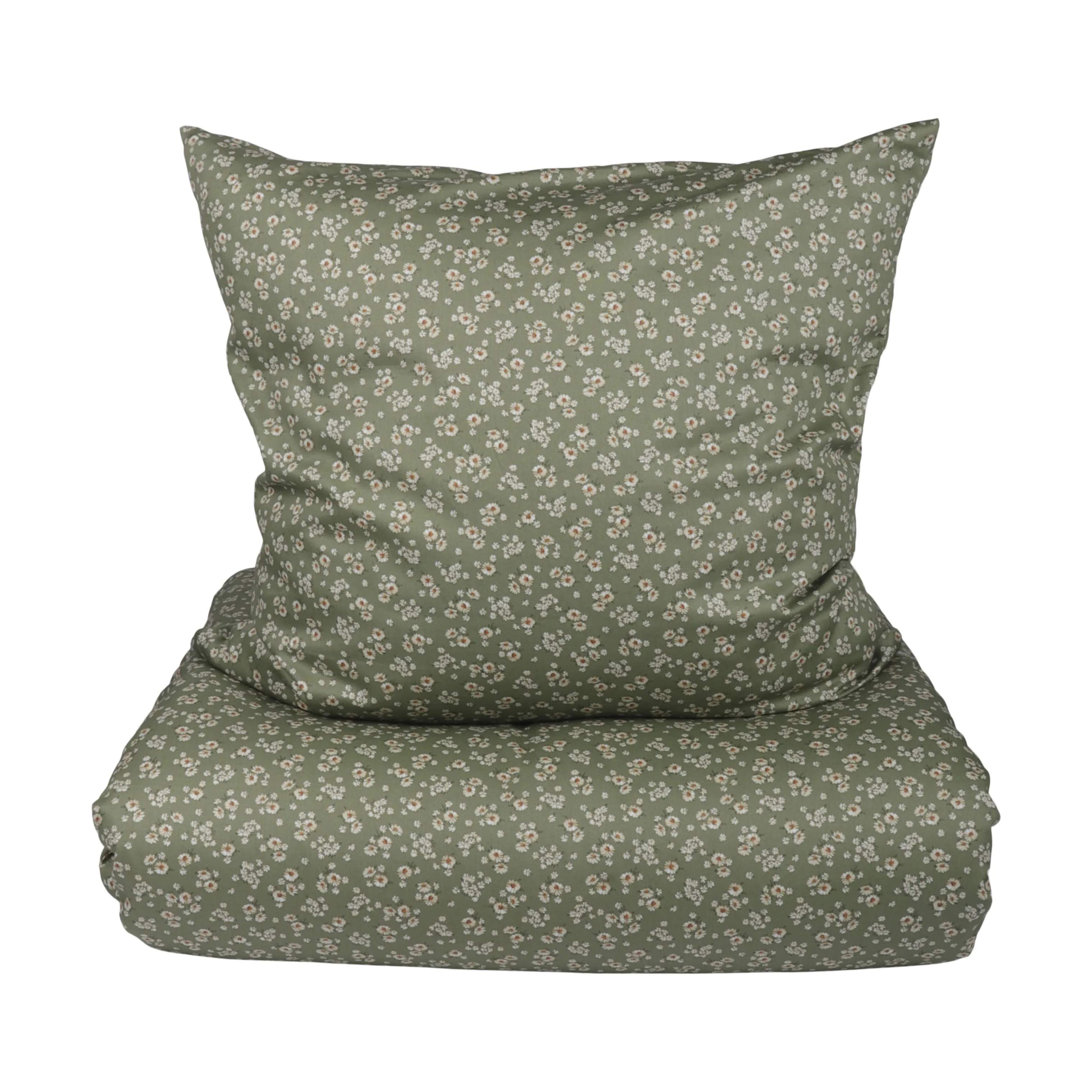 CASA Living Sengetøj Blomst Sengetøj i B140 x L200 cm, 4