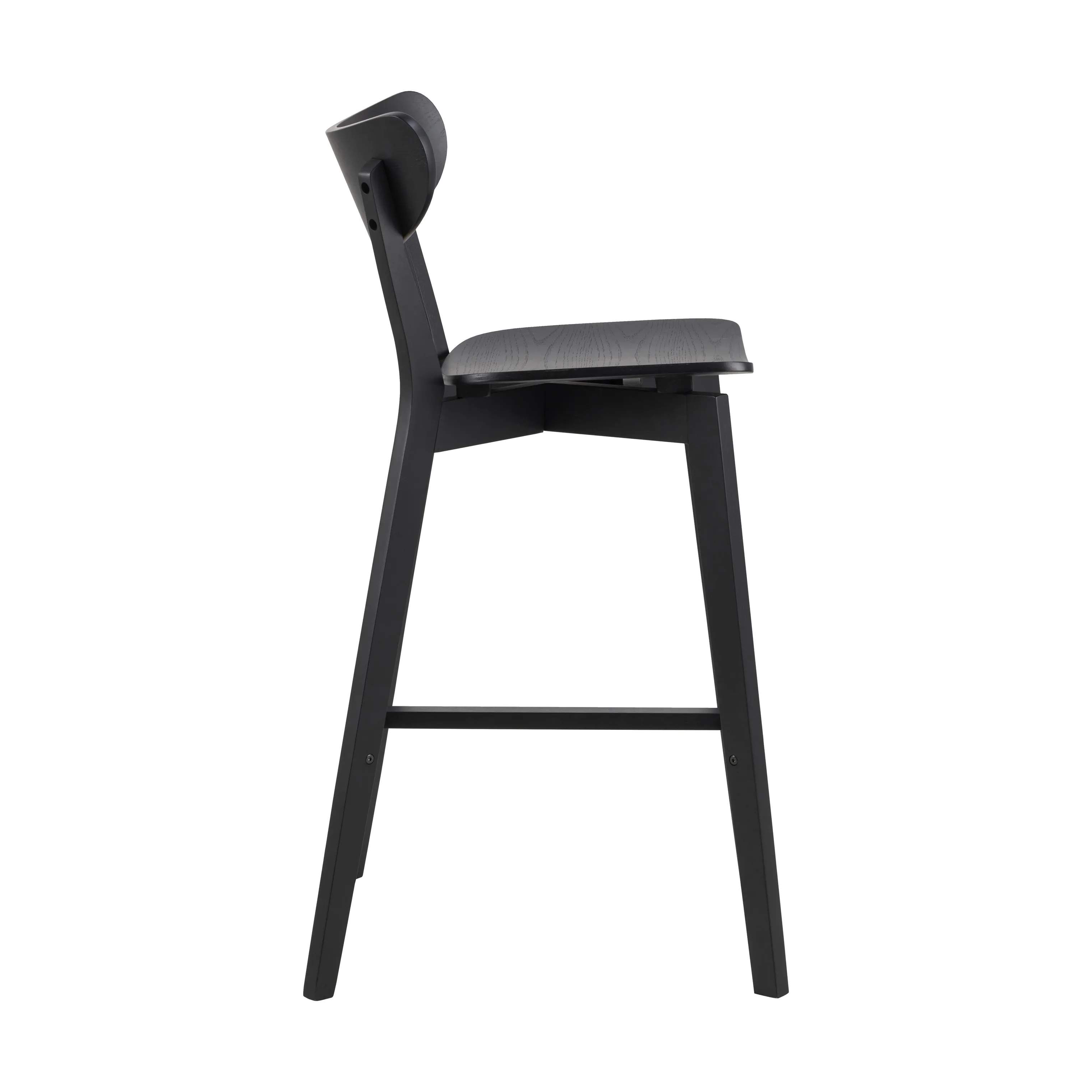 CASA Living Barstole Roxby Barstol - 2 stk i Mat sort, 4