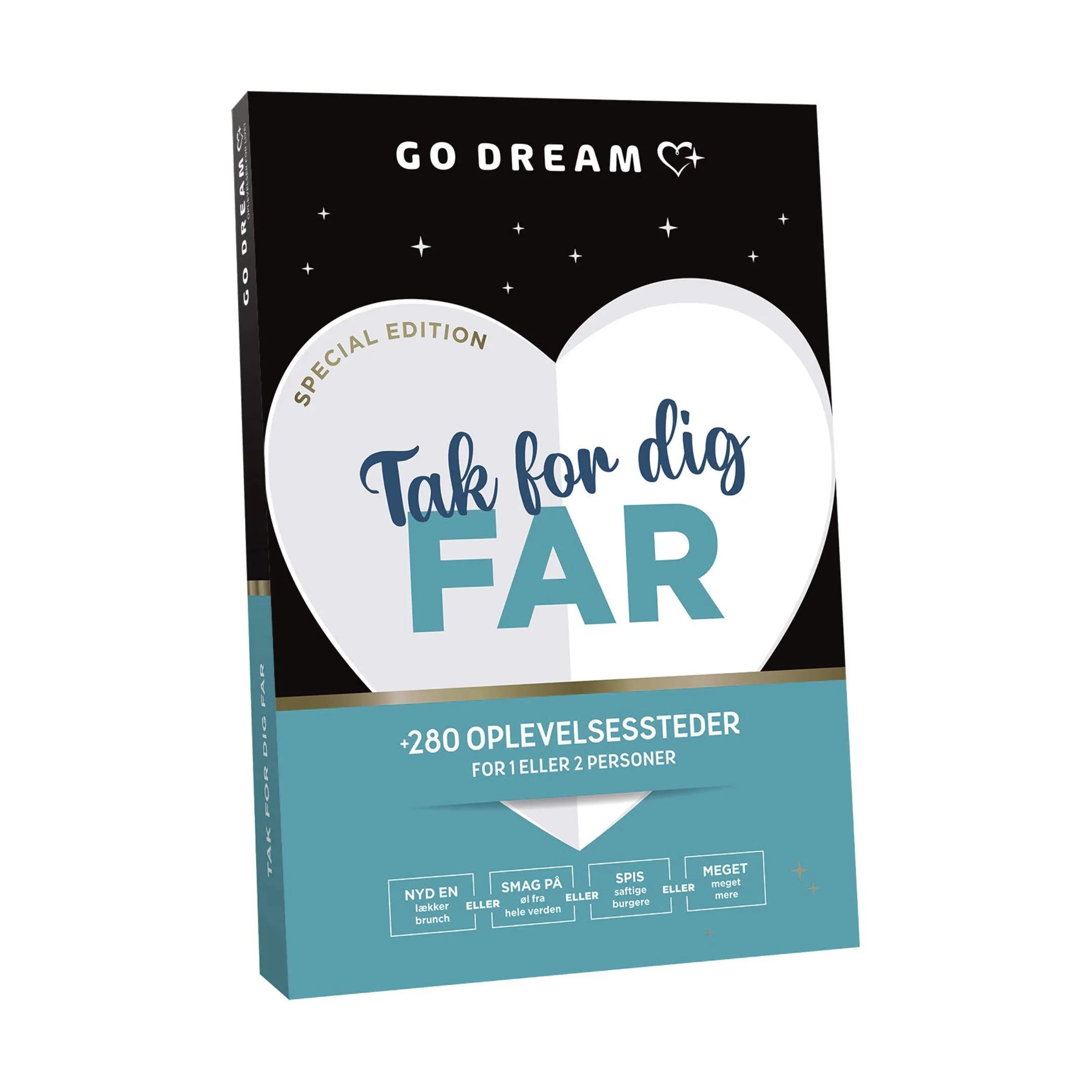 GO DREAM Oplevelsesgavekort Gavekort - Tak for dig far i Tak for dig far, 2