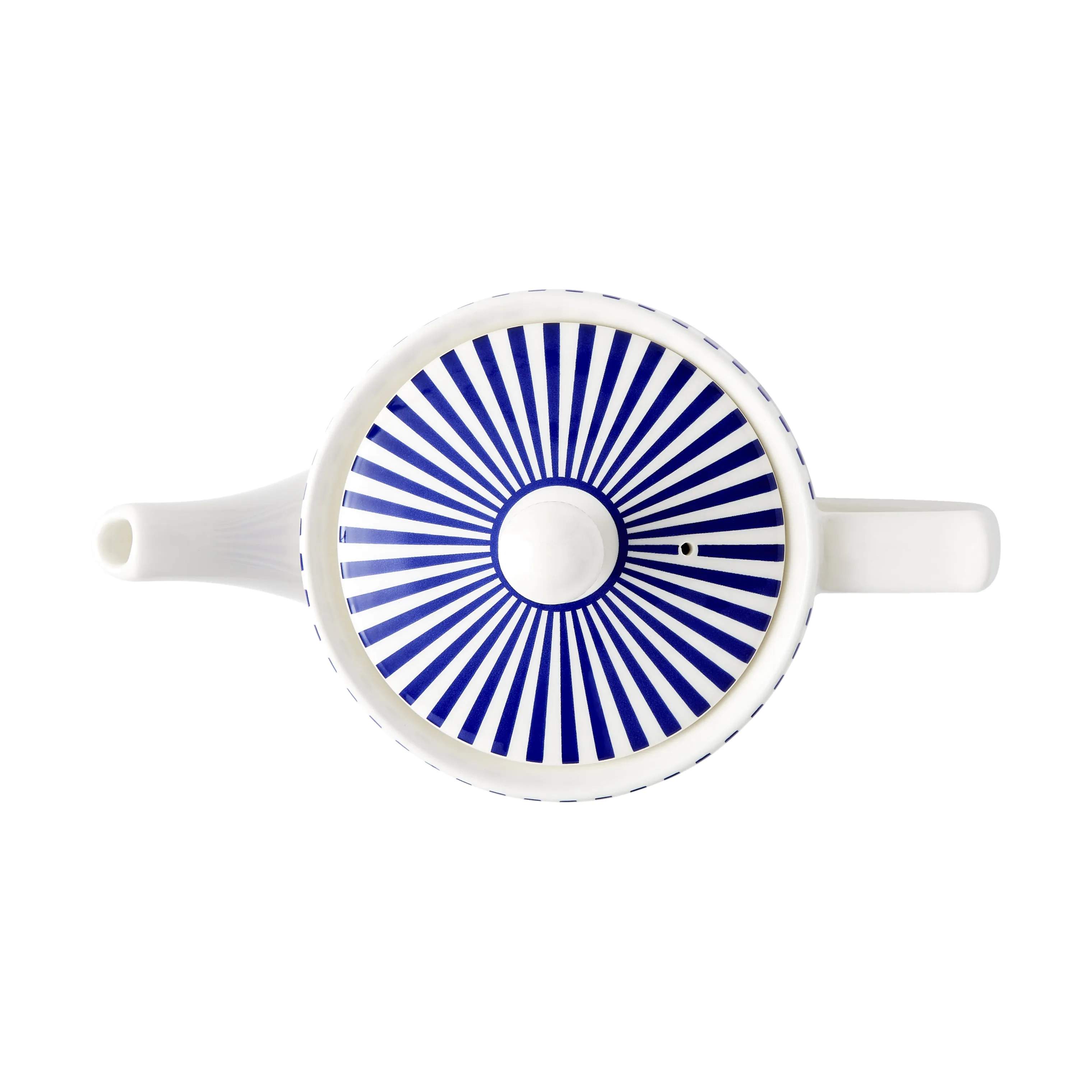 Spode Tekander Steccato Tekande i Blå/Hvid, 4