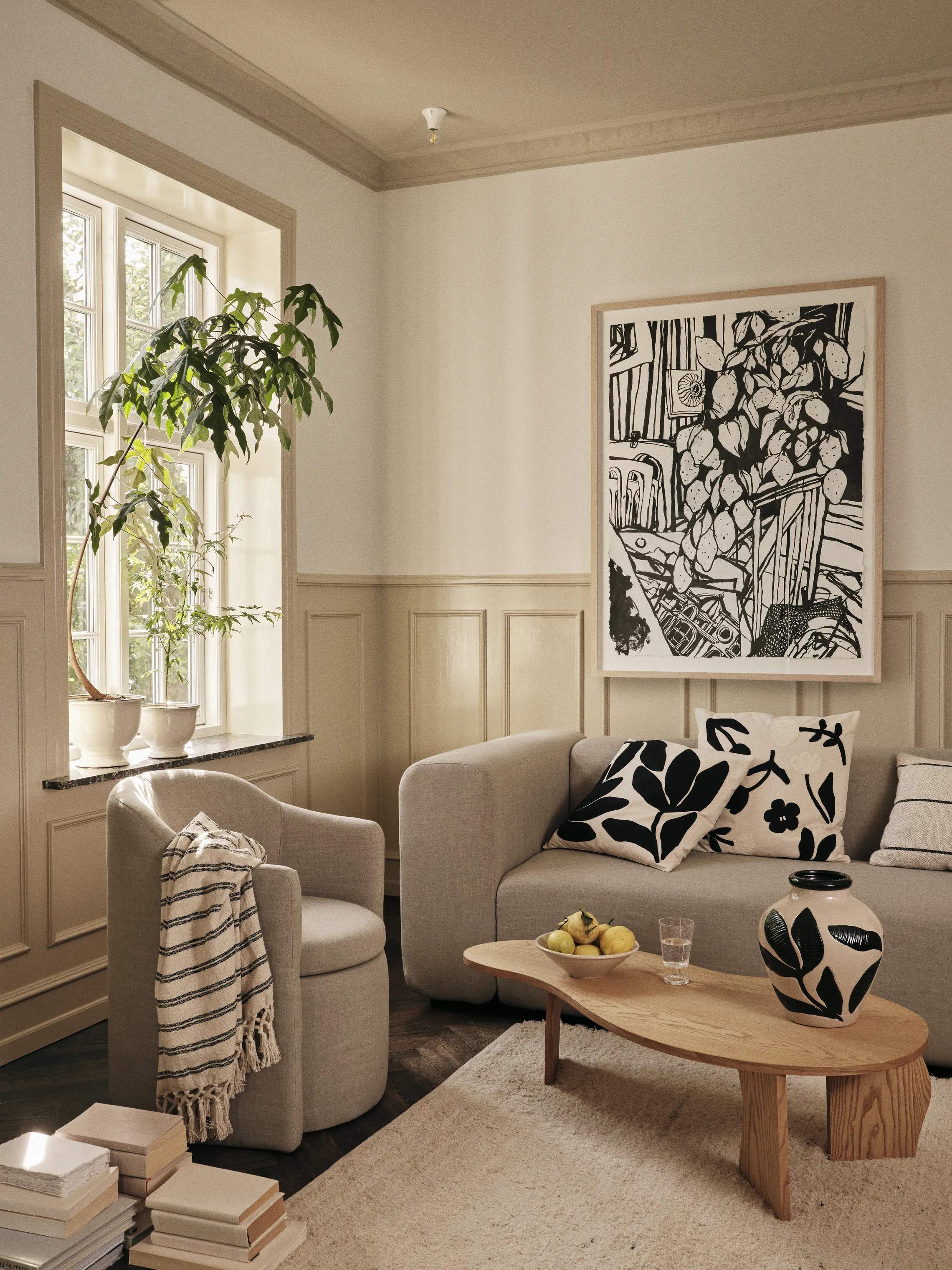 Broste Copenhagen Sofaborde Brook Sofabord i Natural, 3