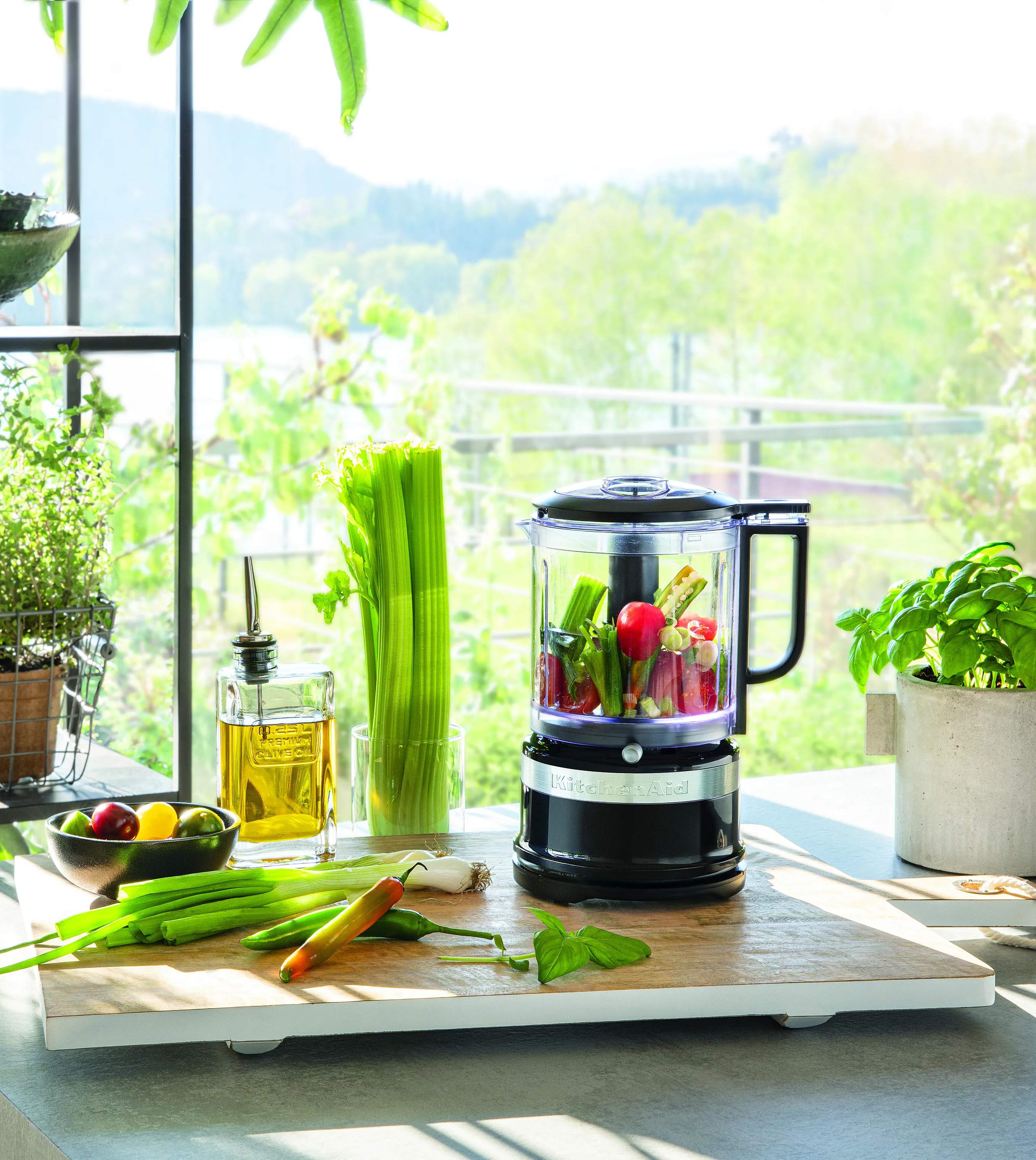 KitchenAid Minihakkere Classic Minihakker 5KFC0516EOB i Onyx Black, 2
