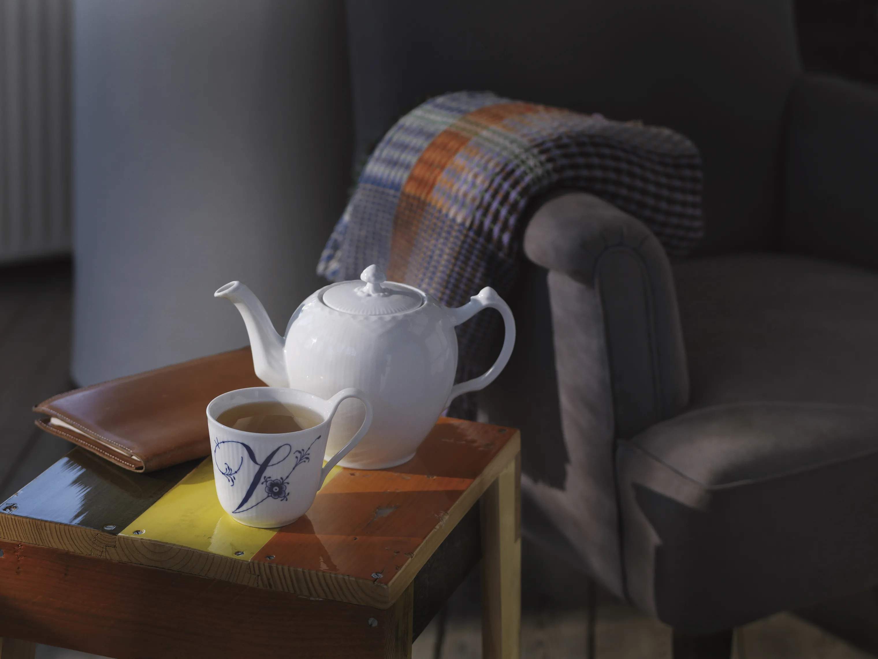 Royal Copenhagen Tekander Hvid Halvblonde Tekande i Hvid, 2