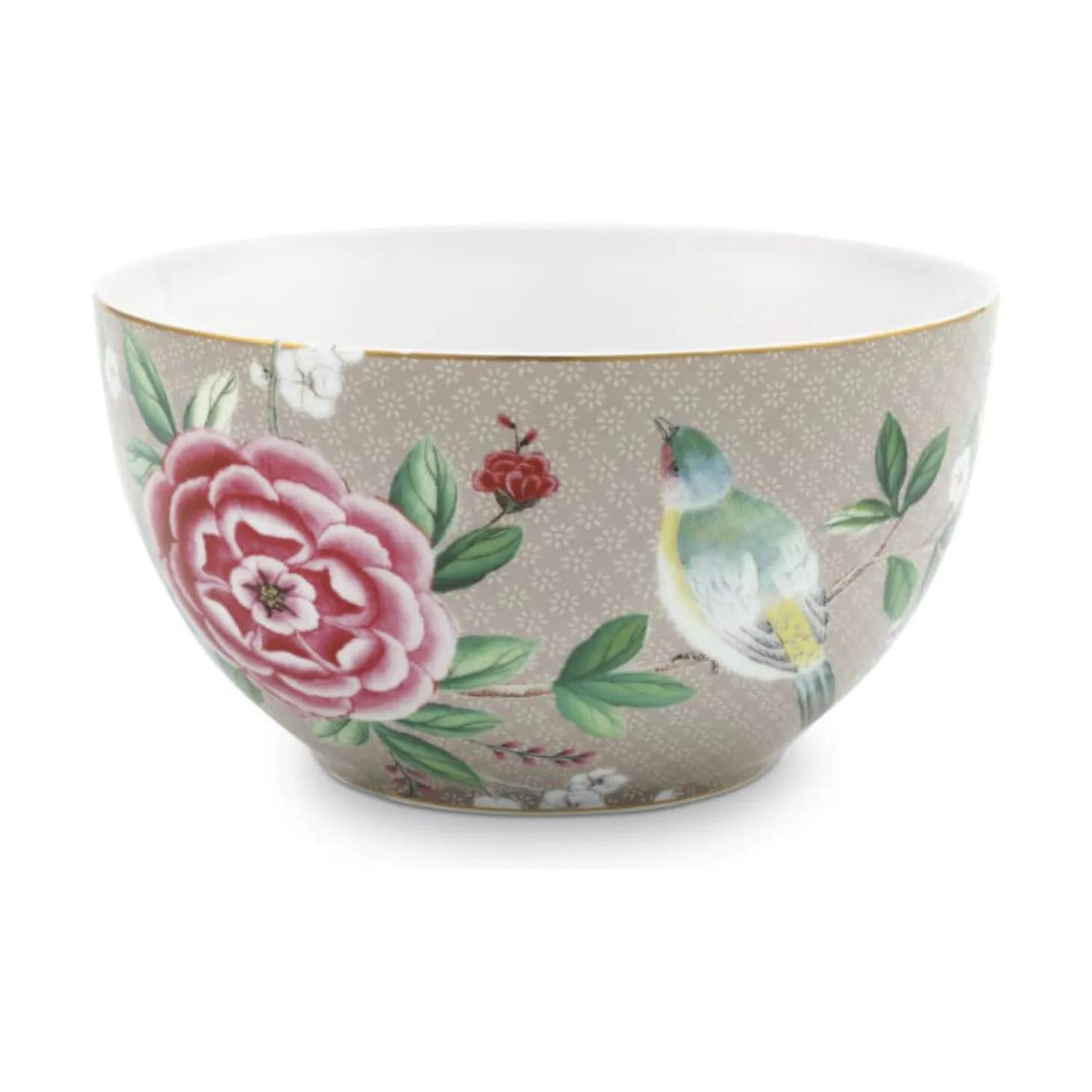 PIP Studio Skåle Blushing Birds Blushing Bird Skål i Khaki, 3