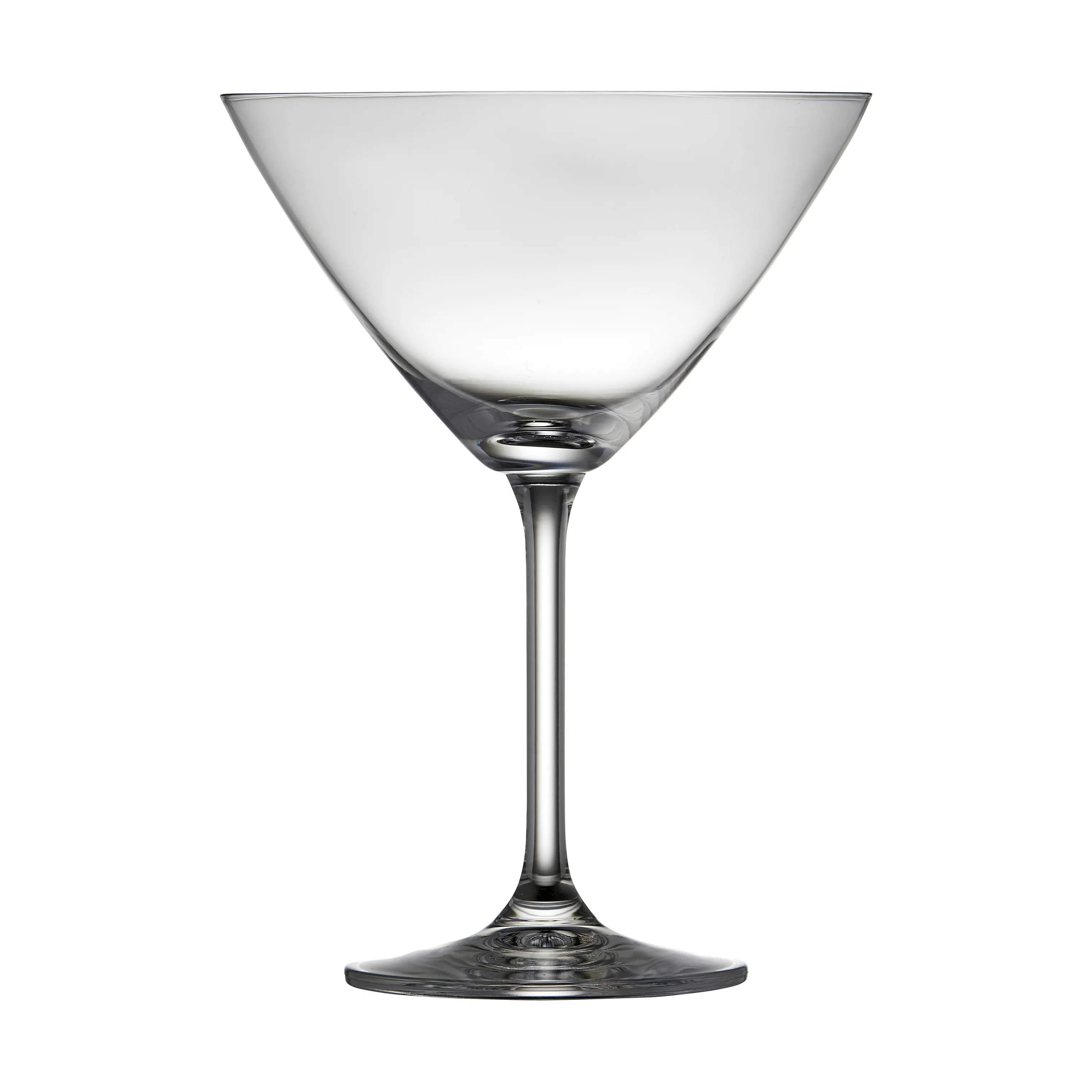 Juvel Martiniglas - 4 stk., klar, large