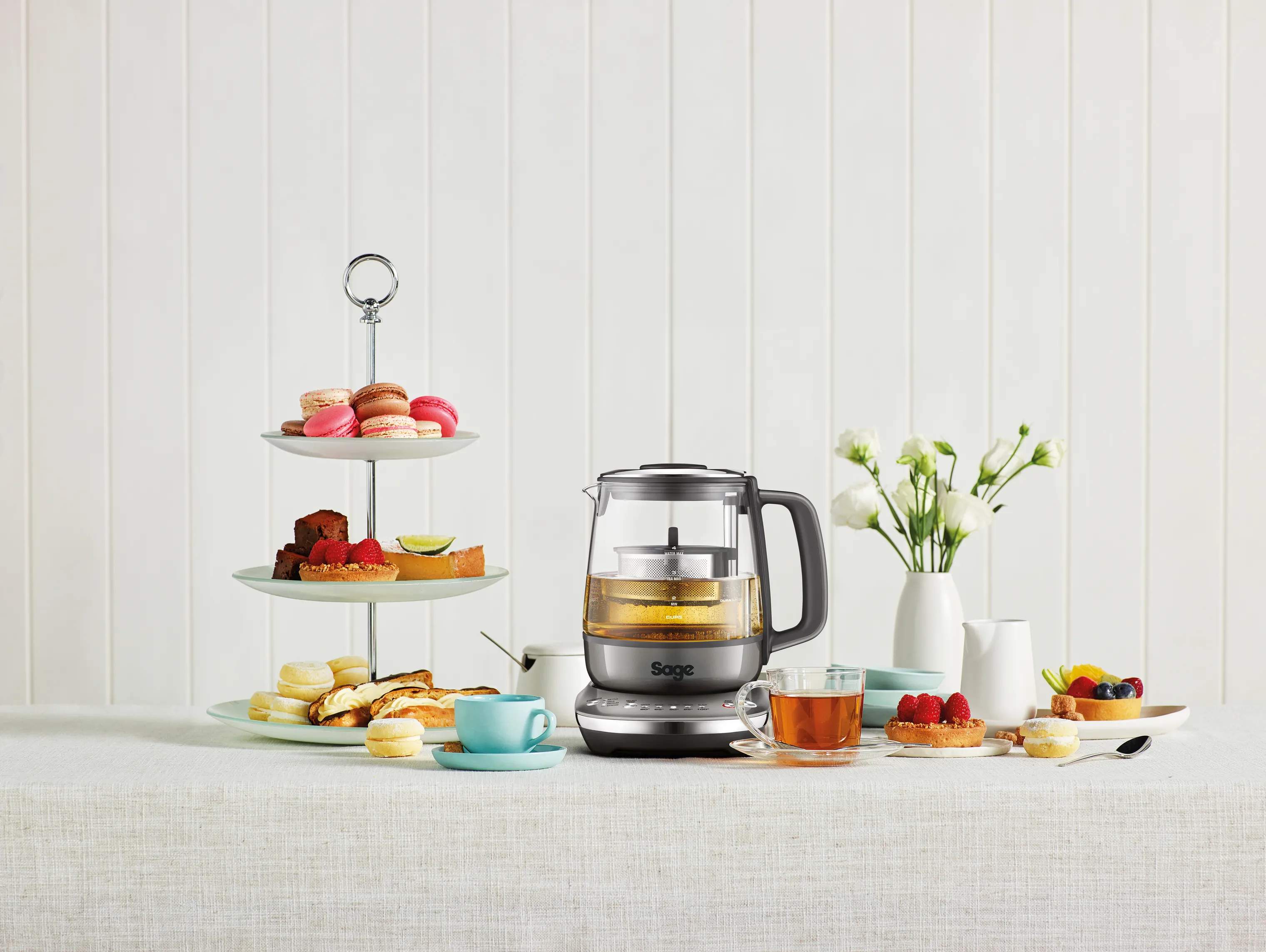 Sage Elkedler The Tea Maker Compact i Smoked Hickory, 2