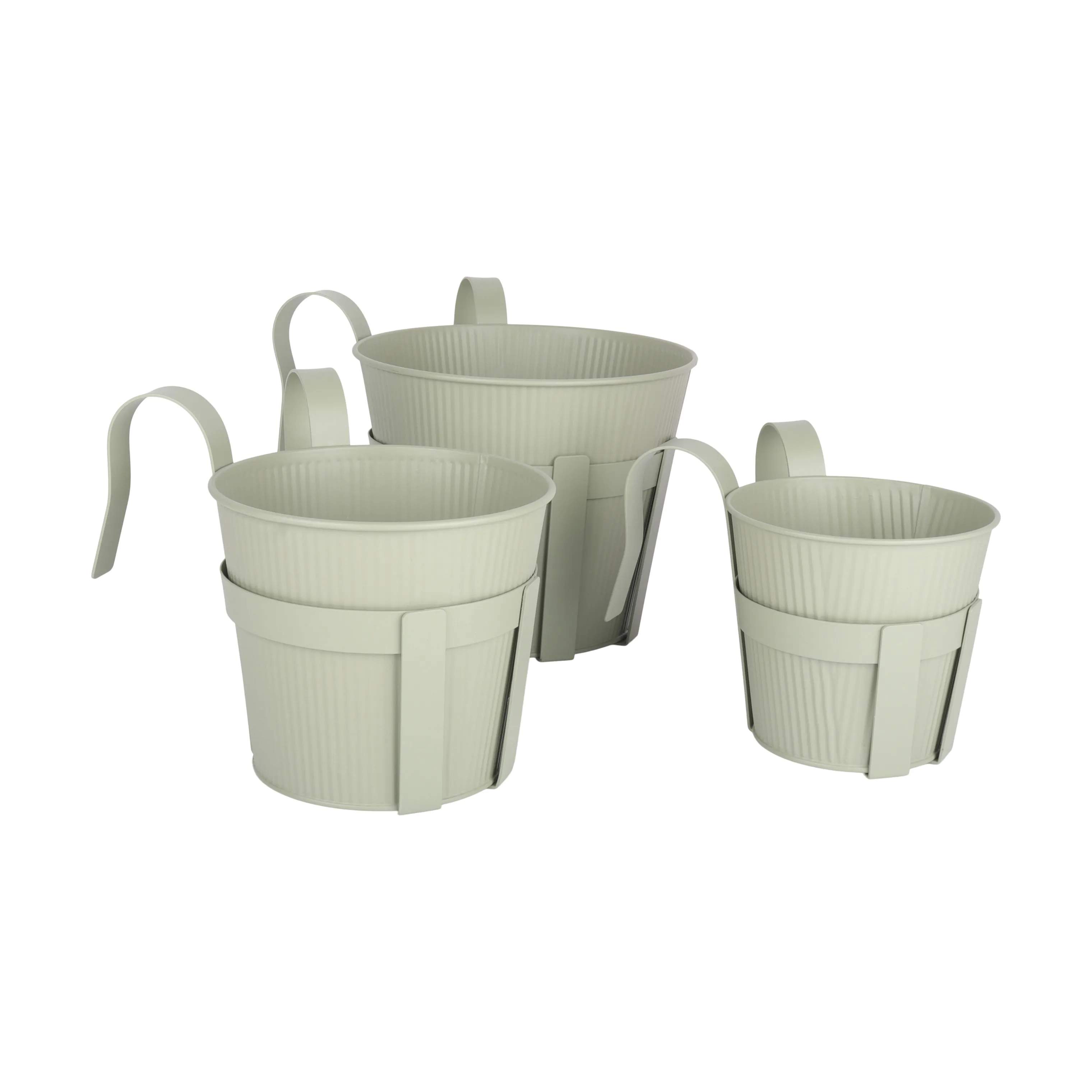 CASA Living Altankasser Altanpotte i H12 x Ø13 cm, 3
