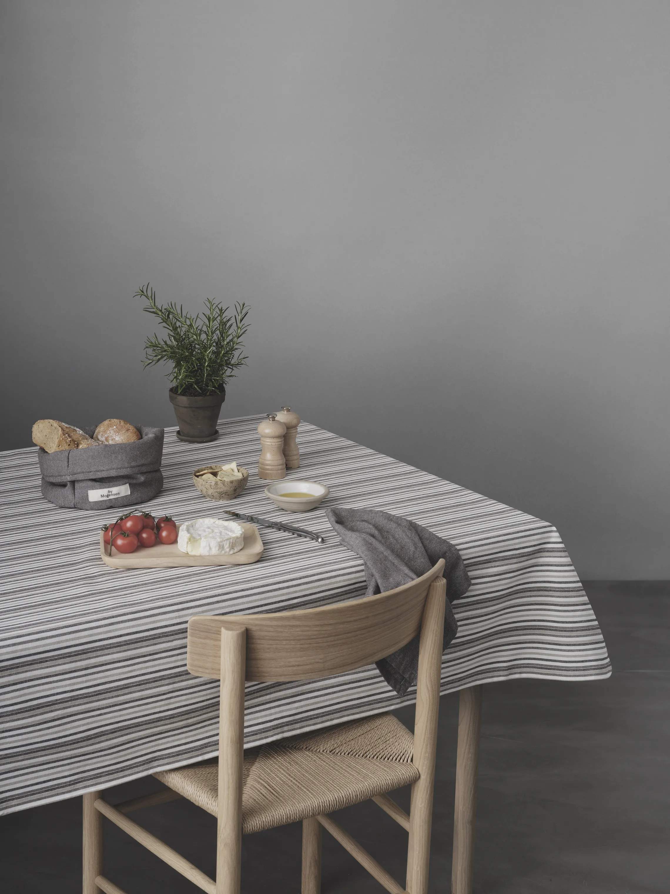 By Mogensen Duge Small Stripes Dug i Small Stripes, B140 x L140 cm, 2
