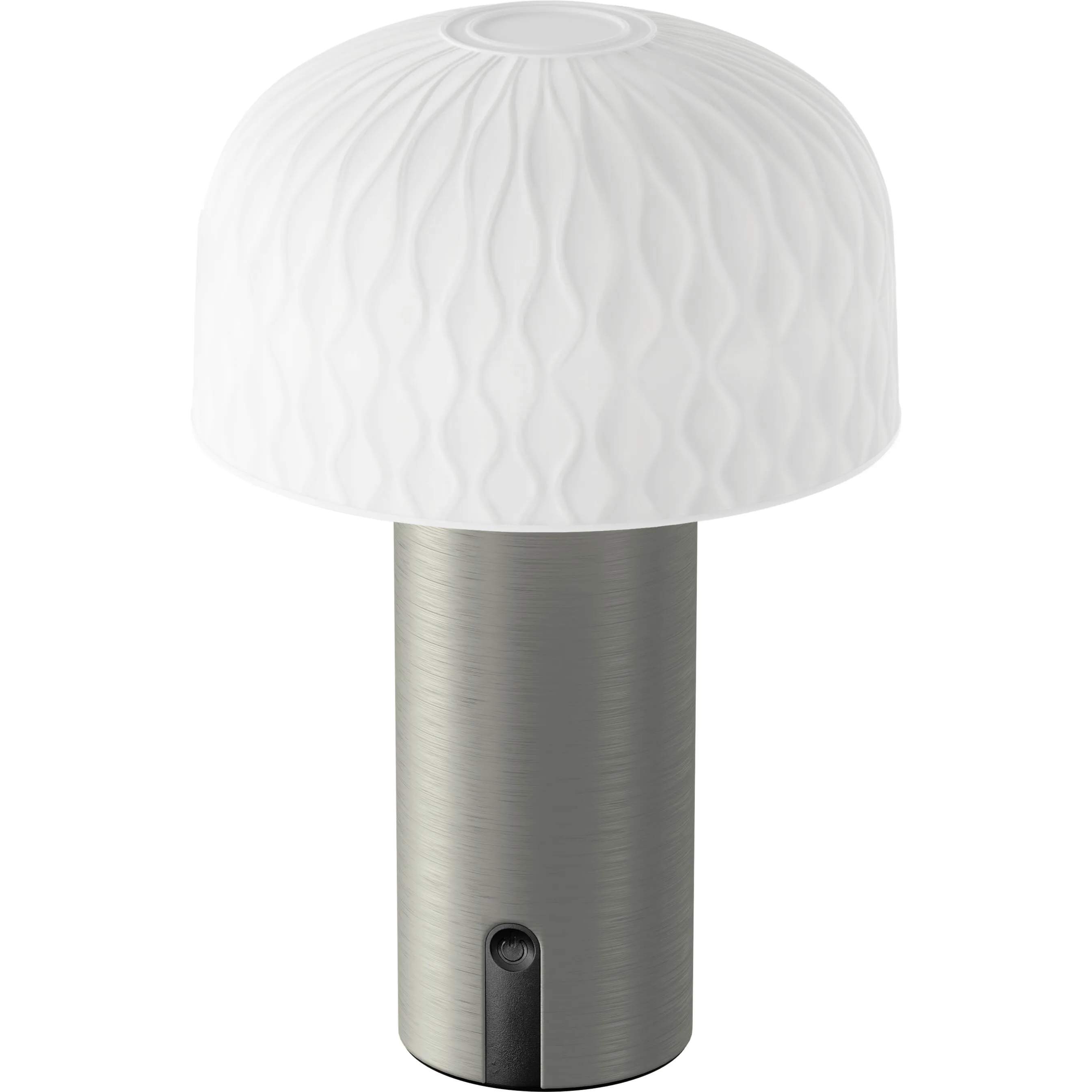 Deluxe Homeart Bordlamper Ikon Copenhagen Ikon Solar LED Bordlampe i Sølv, 1