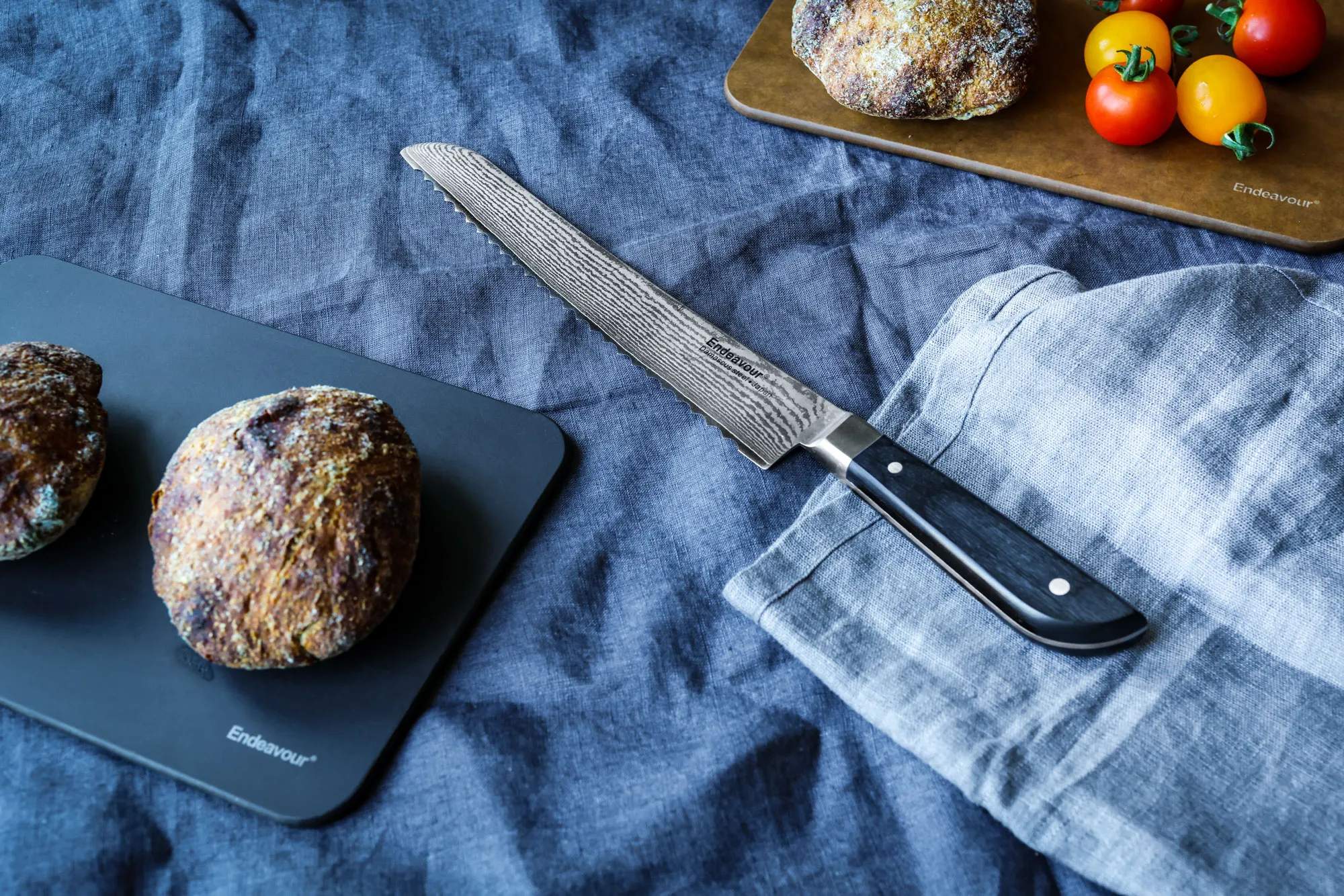 Endeavour Brødknive Bread Brødkniv i sort, 4