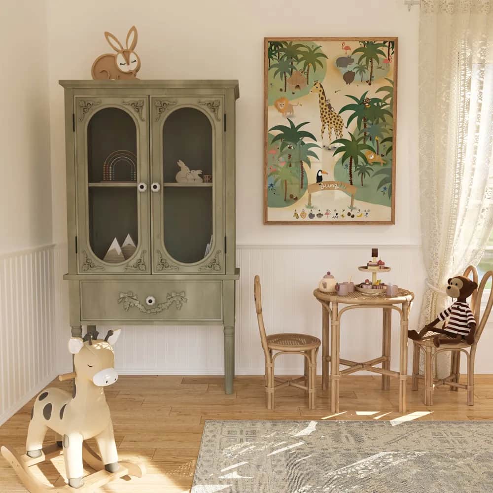 Poster&Frame Plakater Plakat - Jungle i B29,7 x L42 cm, 2