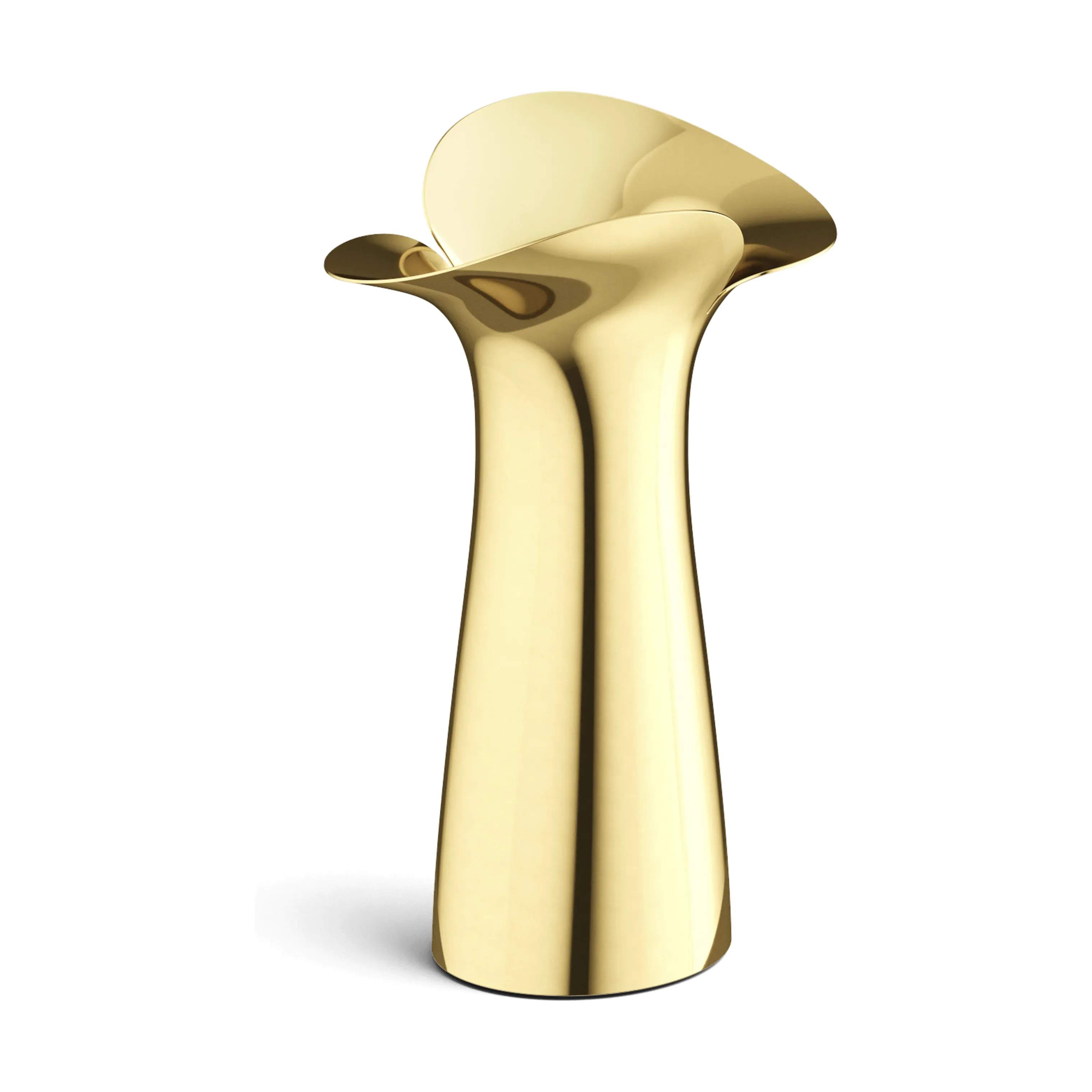 Georg Jensen Vaser Bloom Botanica Vase i Guldfarvet, 22, 1