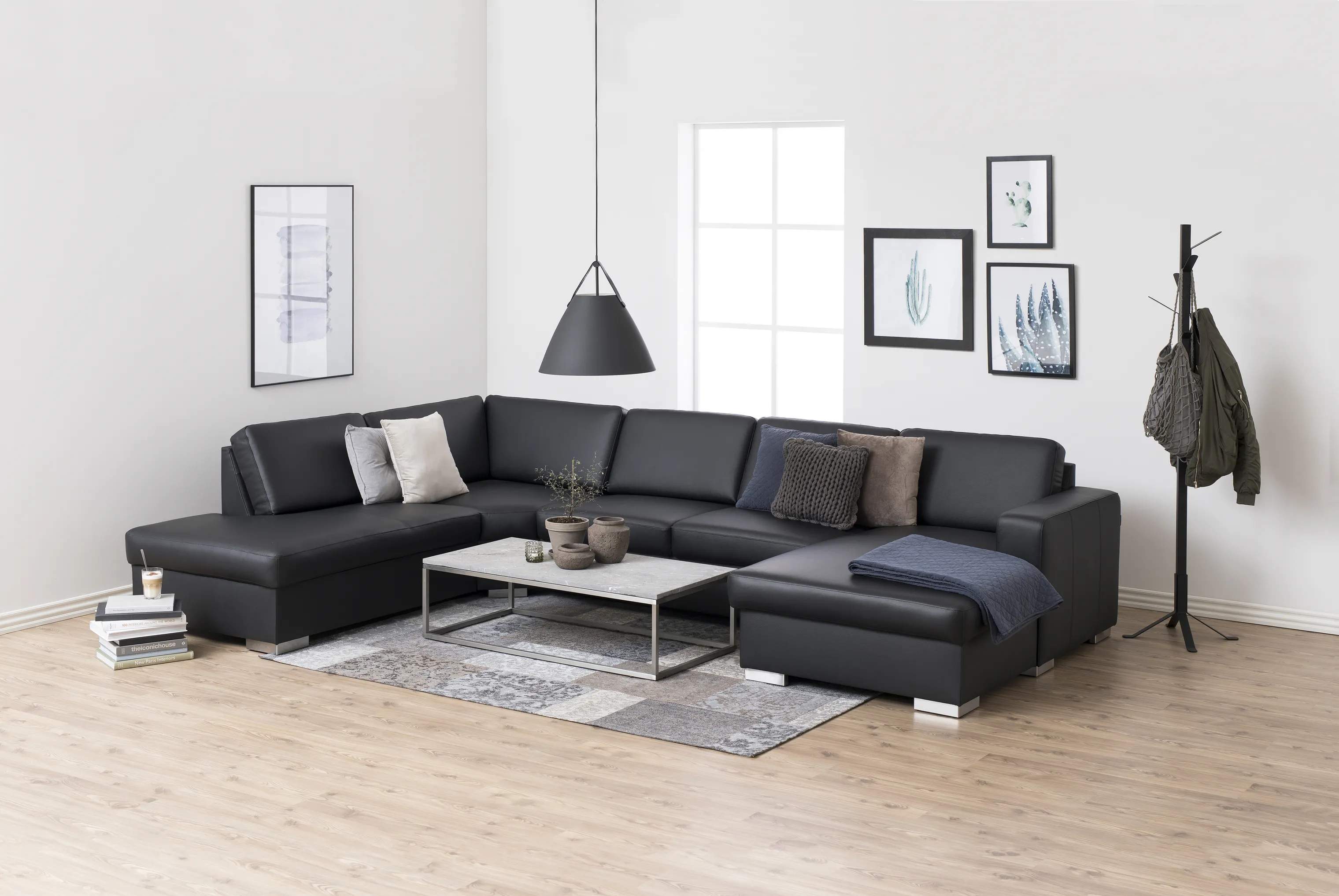 CASA Living Tøjstativer Vinson Stumtjener i Sort, 2