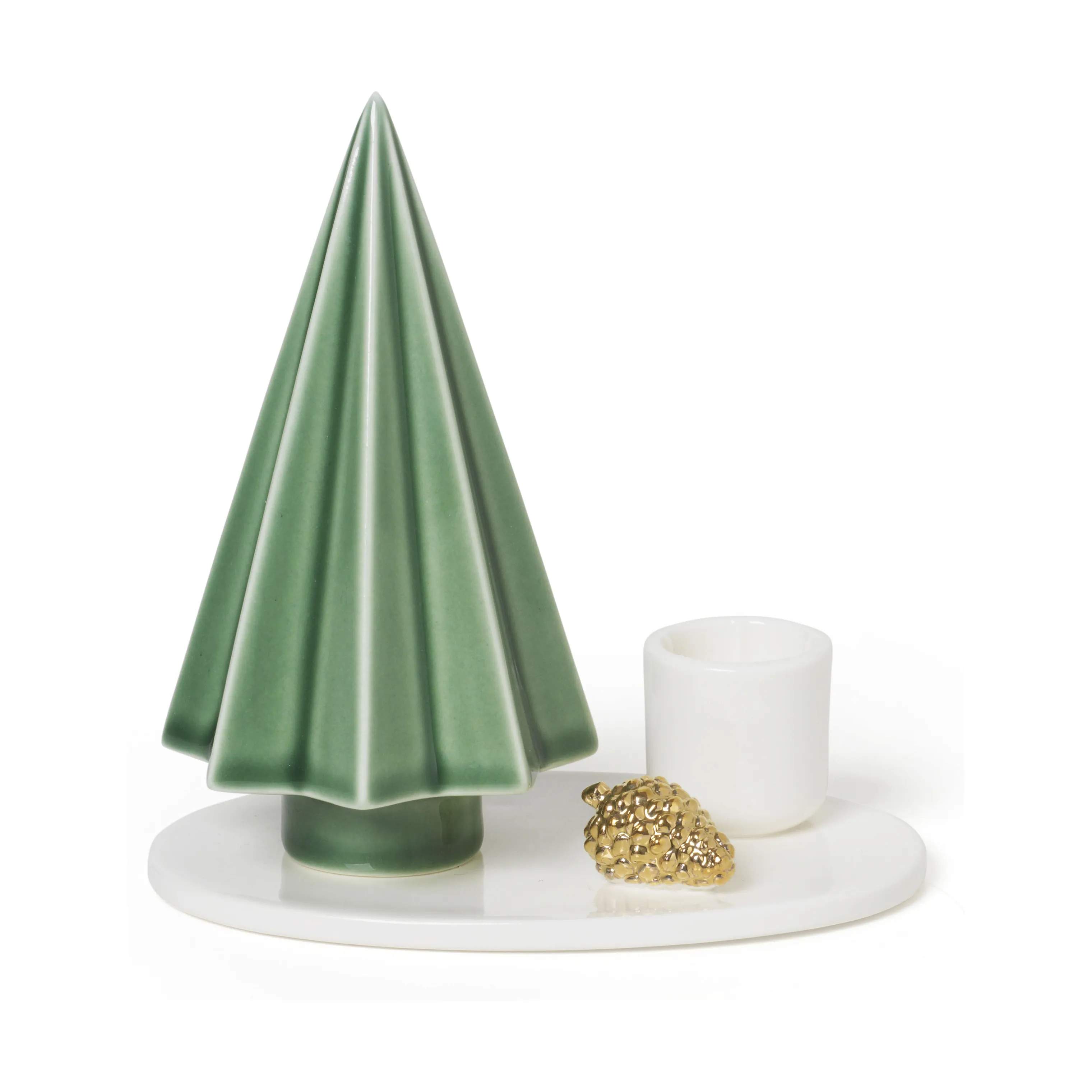 Dottir Kronelysestage Winter Stories Kronelysestage i White/Green/Golden, 1