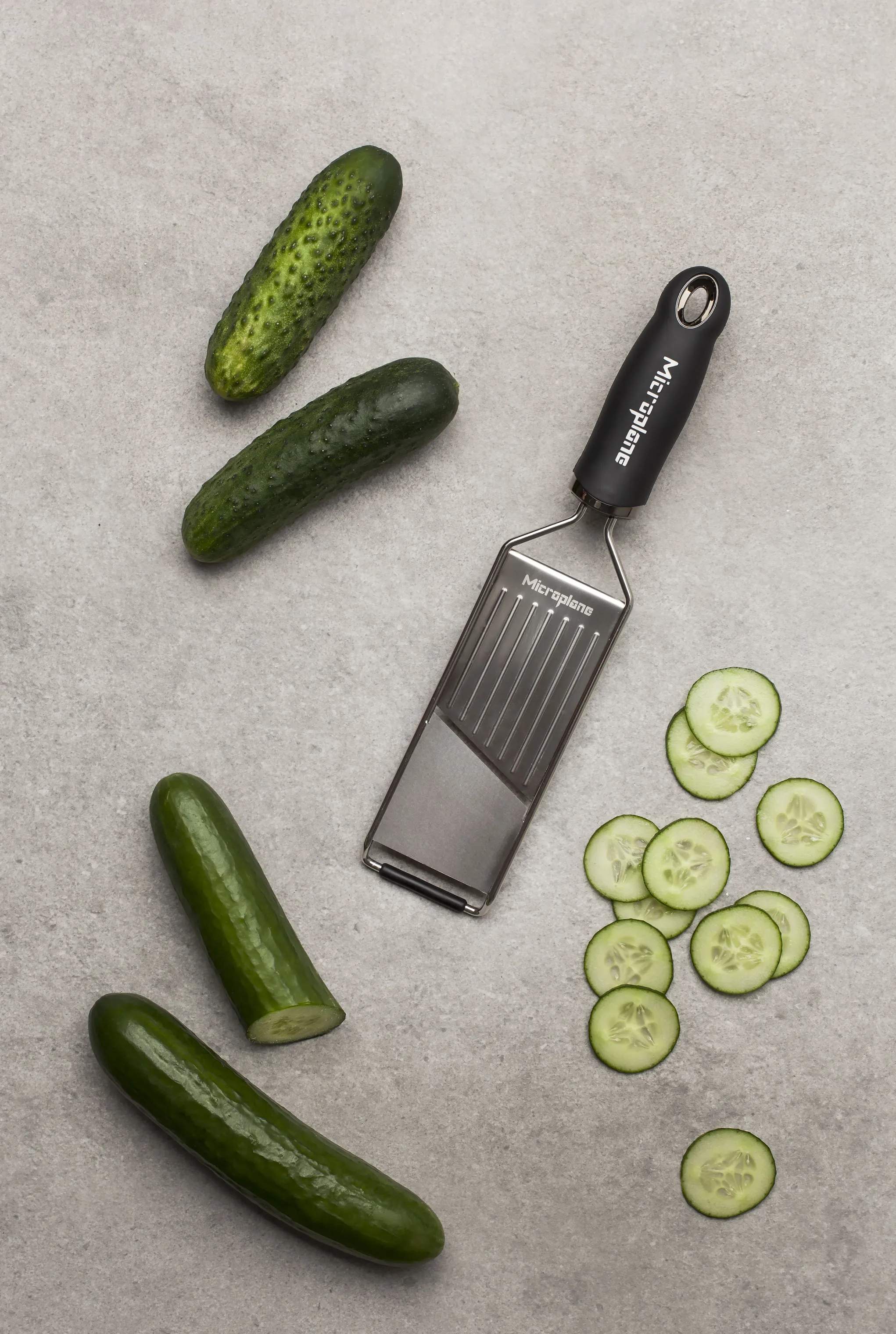 Microplane Mandolinjern Gourmet Slicer Mandolinjern i Stål/Sort, 4