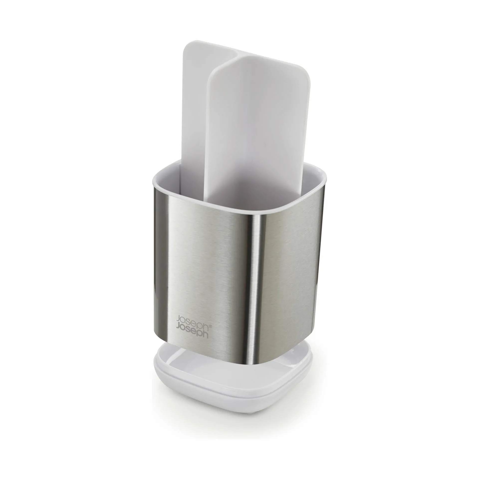 Joseph Joseph Tandbørsteholdere EasyStore Tandbørsteholder i Sølvfarvet, 9,5 cm, 3