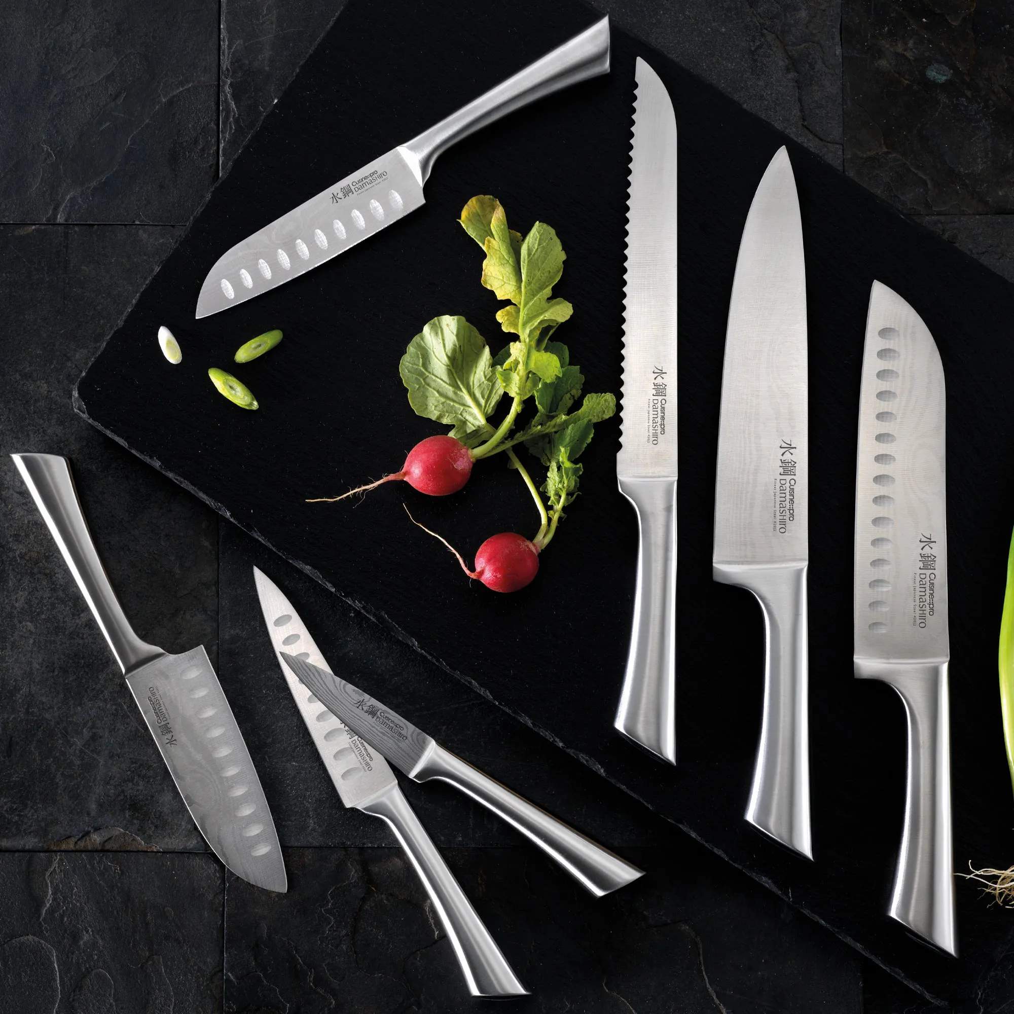 THE CUSTOM CHEF™ Forskærerknive og sæt Cuisine::pro®
Damashiro® Cuisine::pro Damashiro® Forskærerkniv i Sølvfarvet, 2