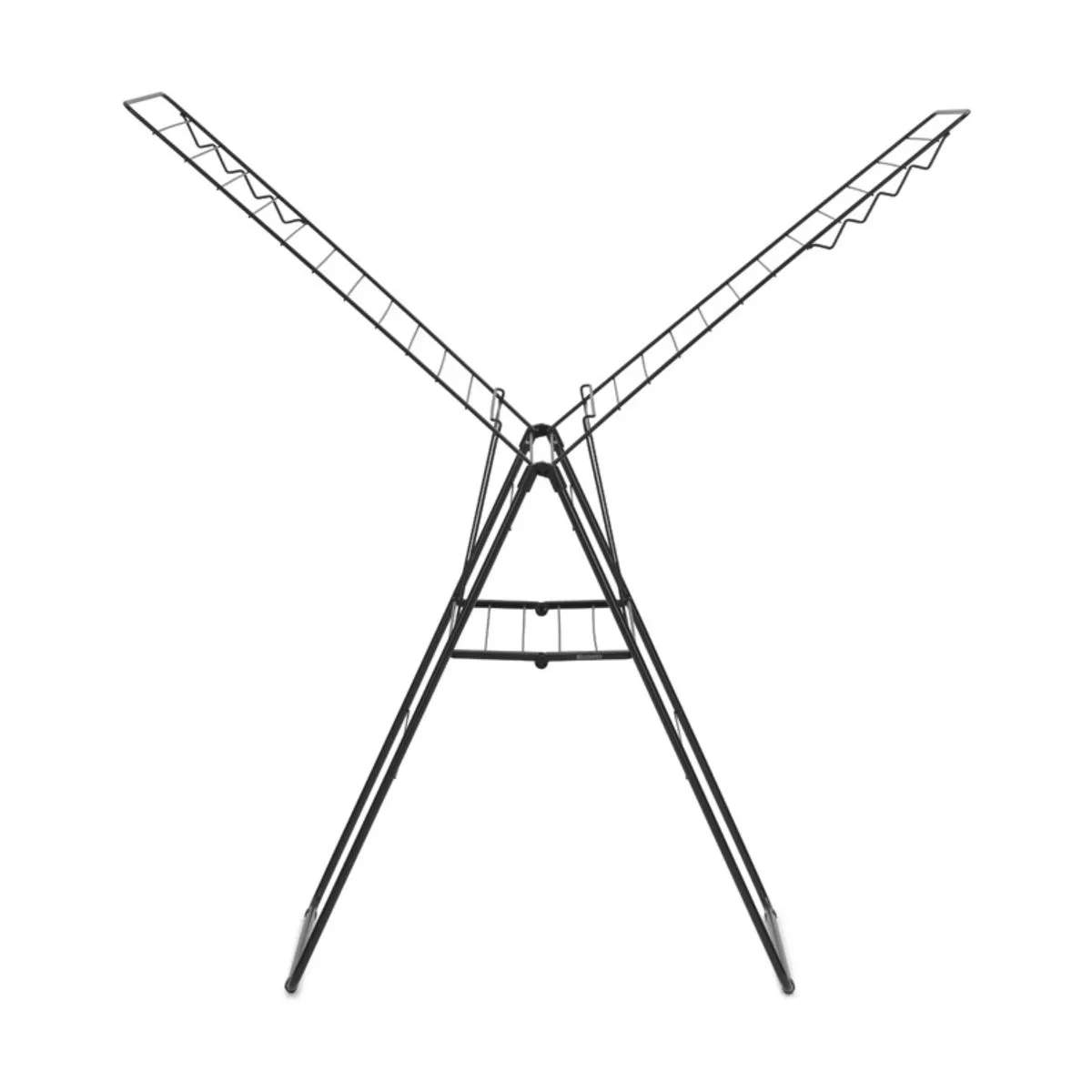 Brabantia Tørrestativer Hang Up Tørrestativ i Mat sort, 25 meter, 6