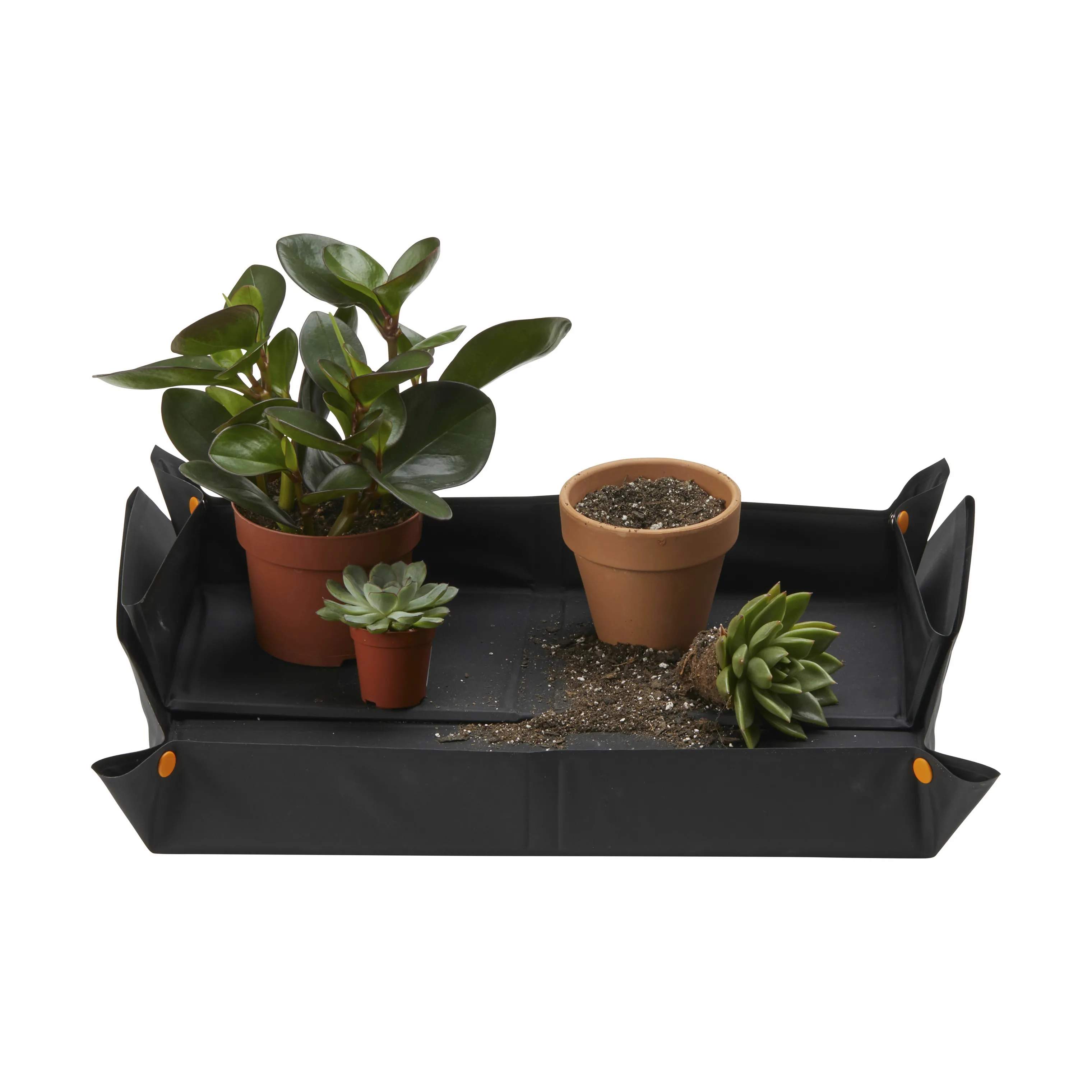 Fiskars Haveredskaber Plant Care Plantemåtte i Sort/orange, 5