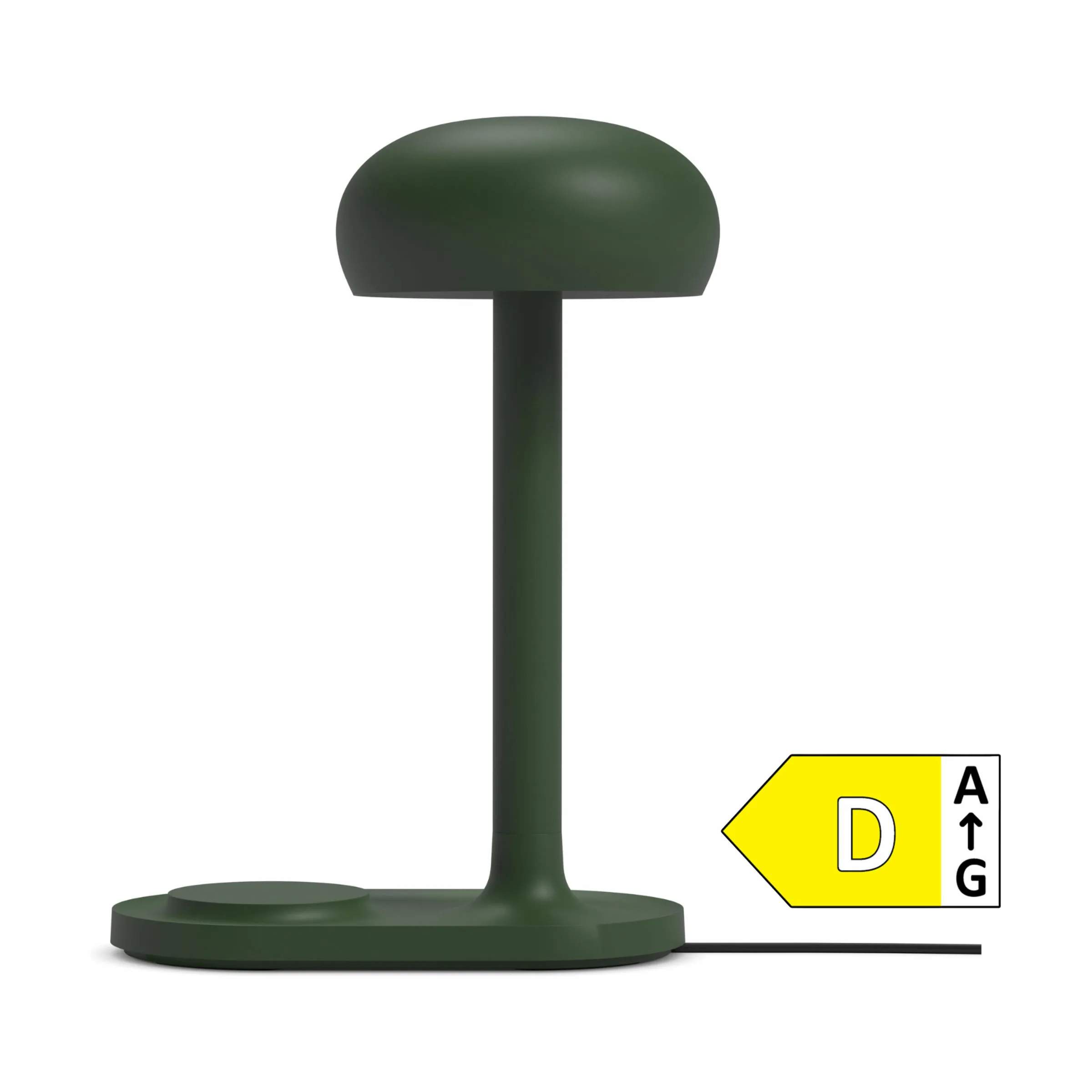Eva Solo Bordlamper Emendo Lampe m. indbygget oplader i Emerald, 5