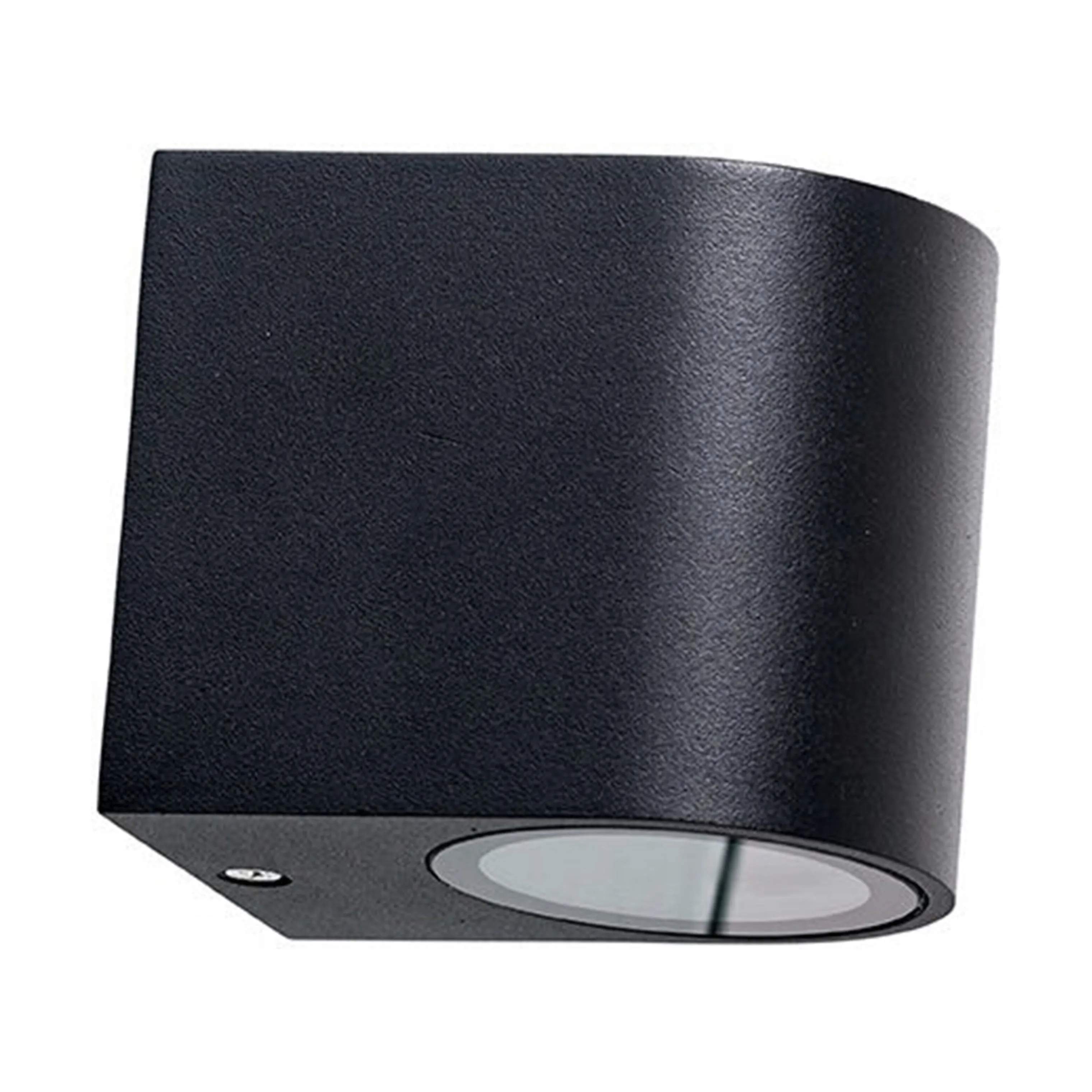 Dyberg Larsen Udendørs væglamper Læsø Udendørs Væglampe i Sort, 8 cm, 1