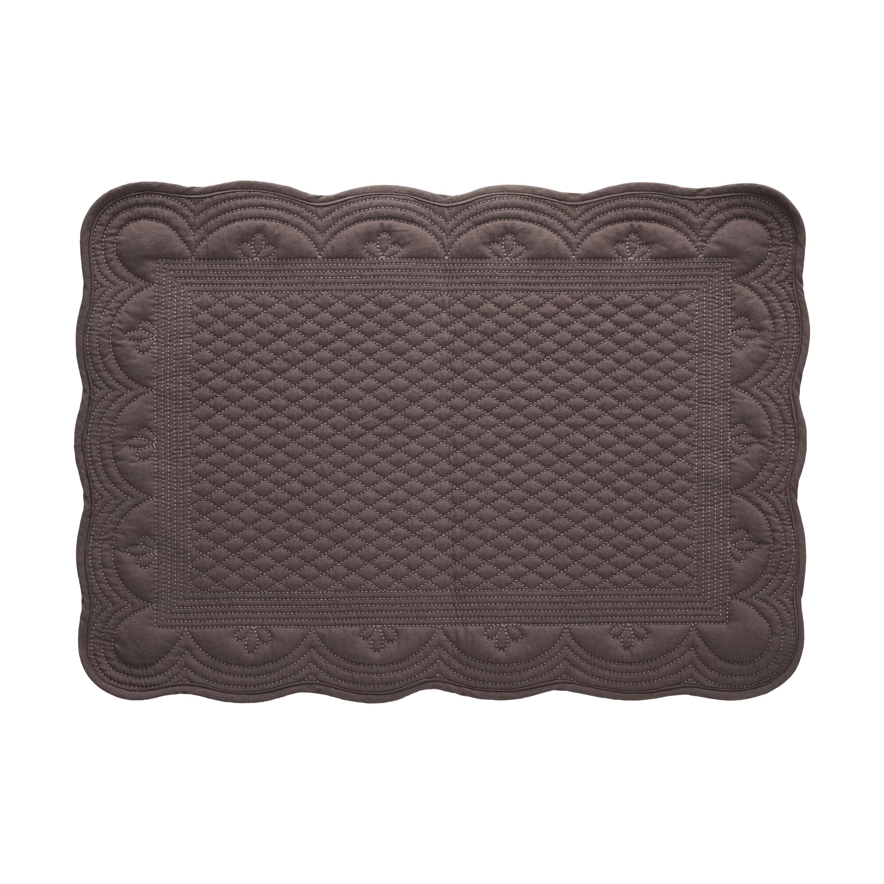 Lene Bjerre Dækkeservietter Estrid Dækkeserviet i brun, 1